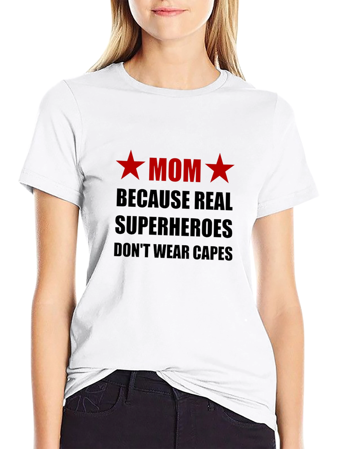 Mom Superhero Graphic Tee