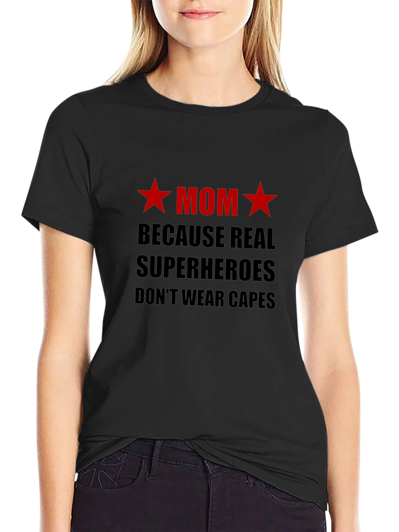 Mom Superhero Graphic Tee