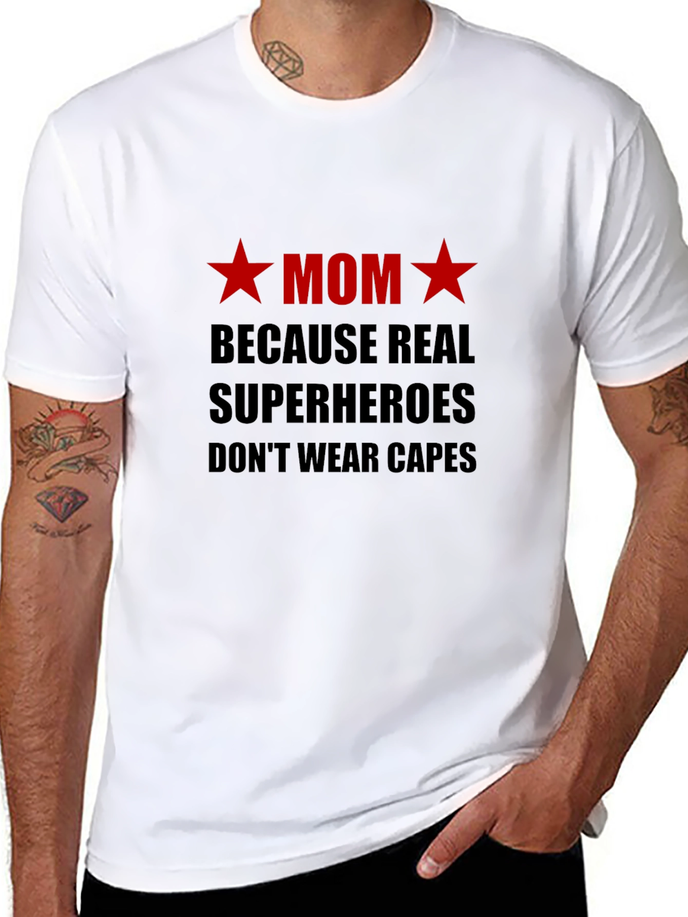 Mom Superhero Graphic Tee