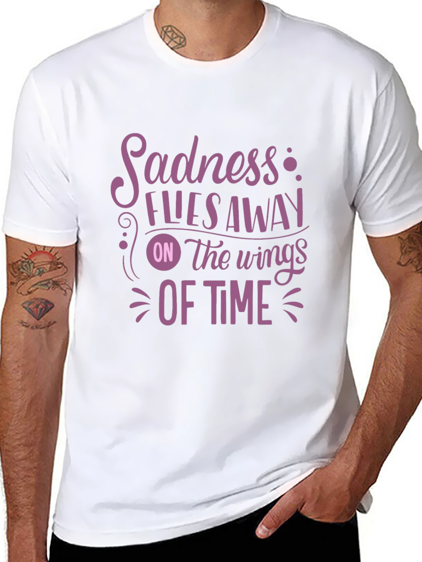 Sadness Flies Away Graphic T-Shirt
