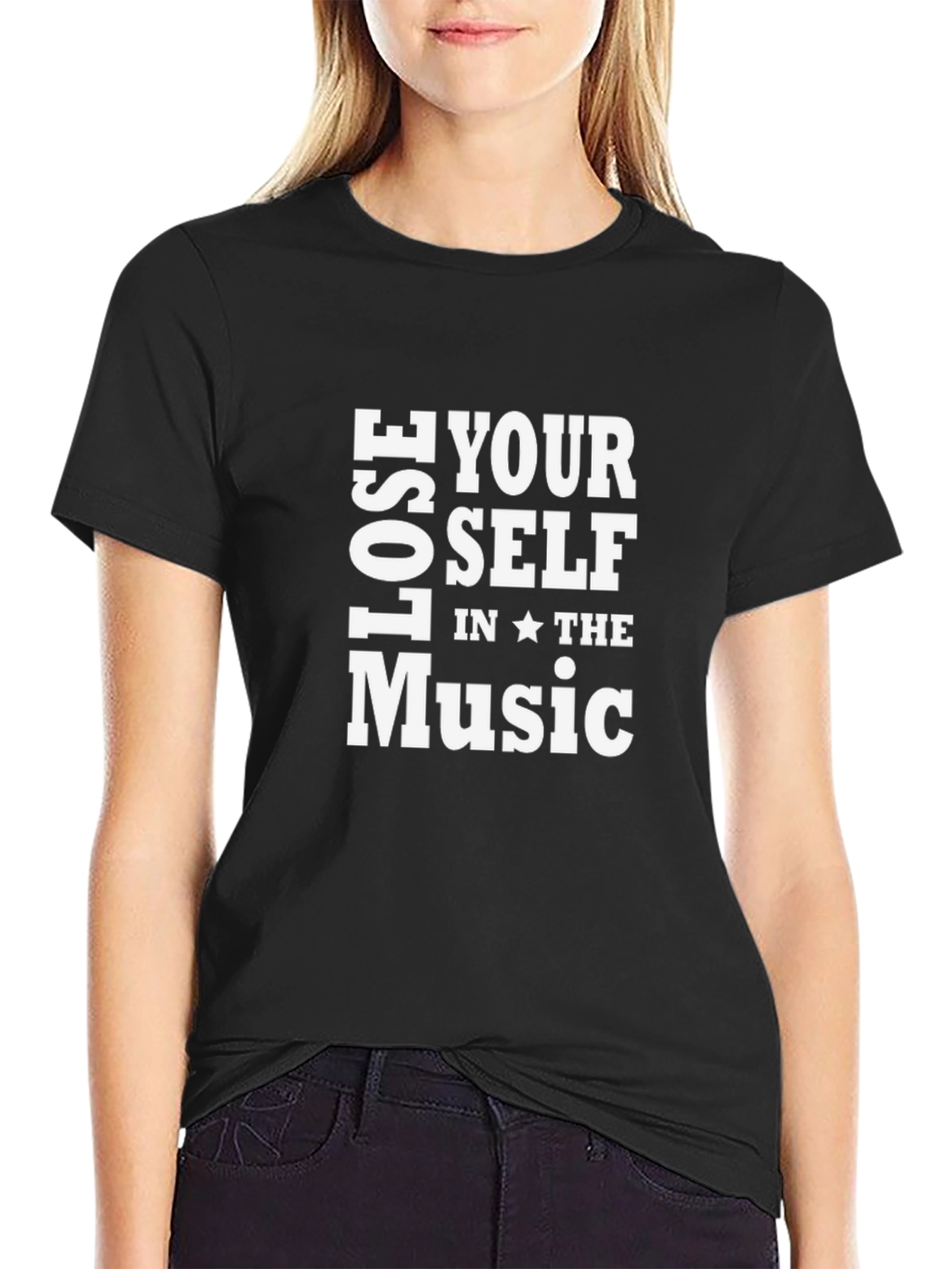 Lose Yourself in The Music Graphic Tee