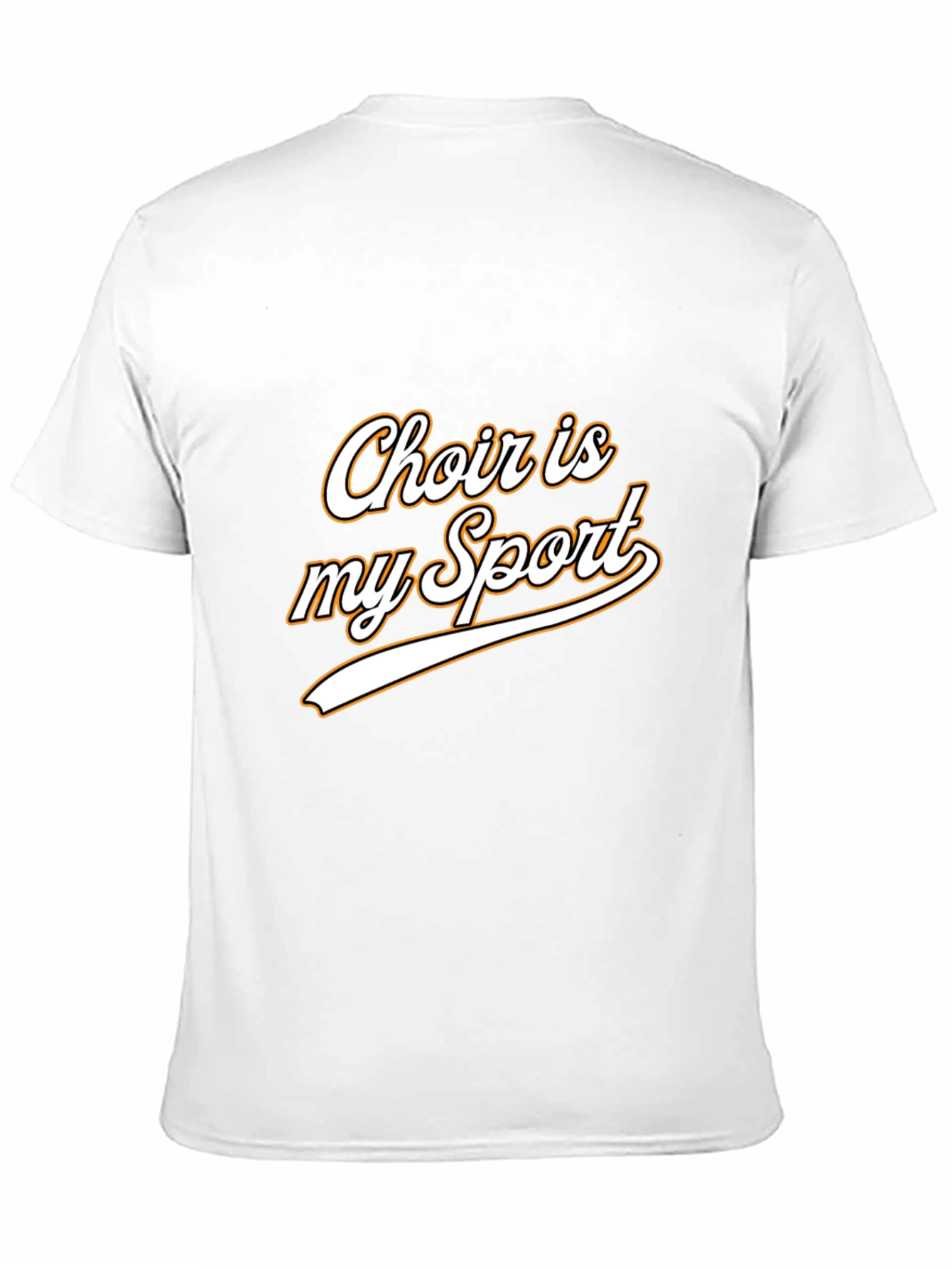Choir is My Sport Graphic Tee - Black