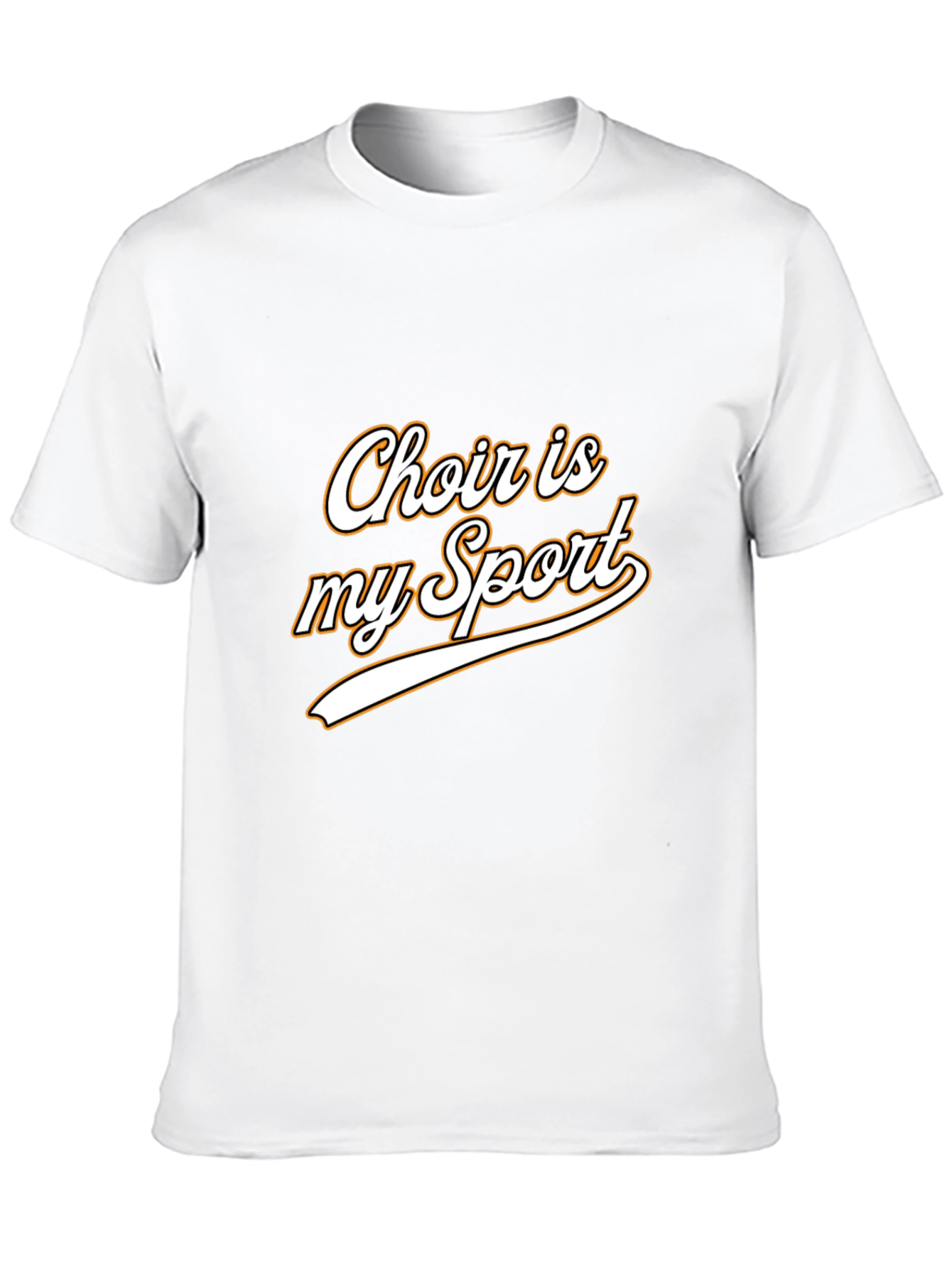 Choir is My Sport Graphic Tee - Black