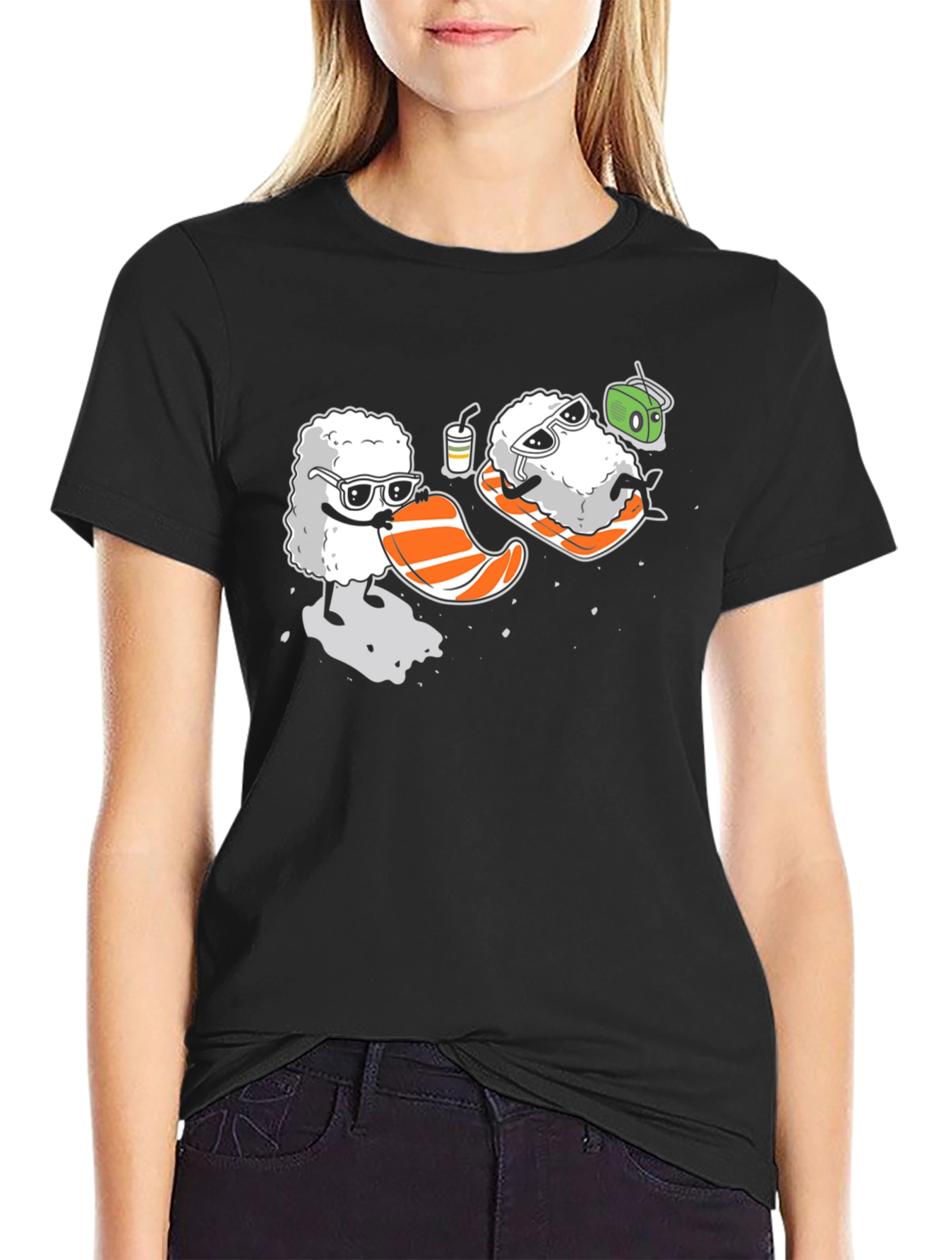 Sushi Beach T-Shirt - Cool Summer Vibes