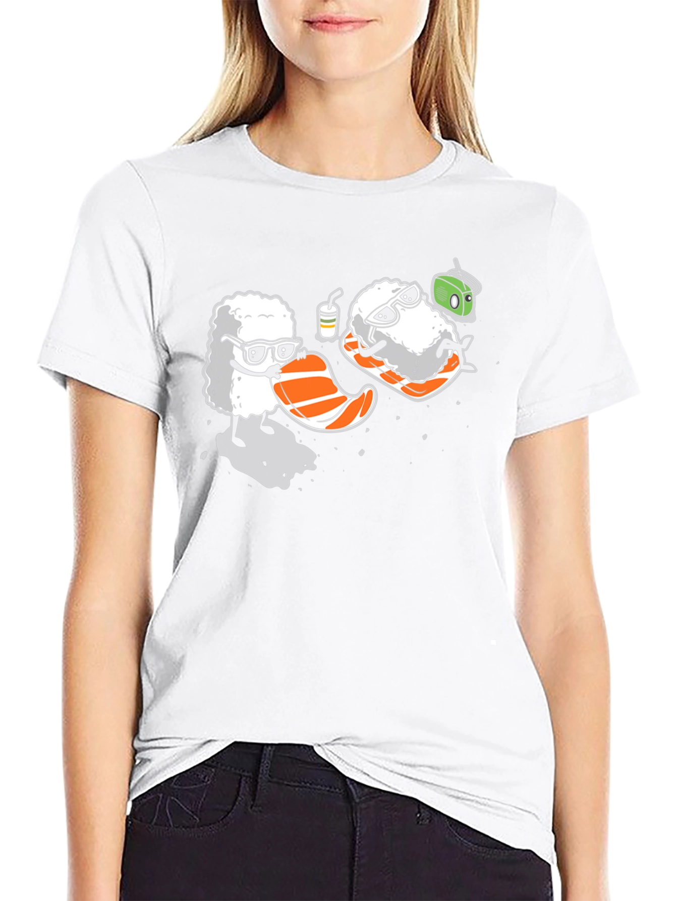 Sushi Beach T-Shirt - Cool Summer Vibes