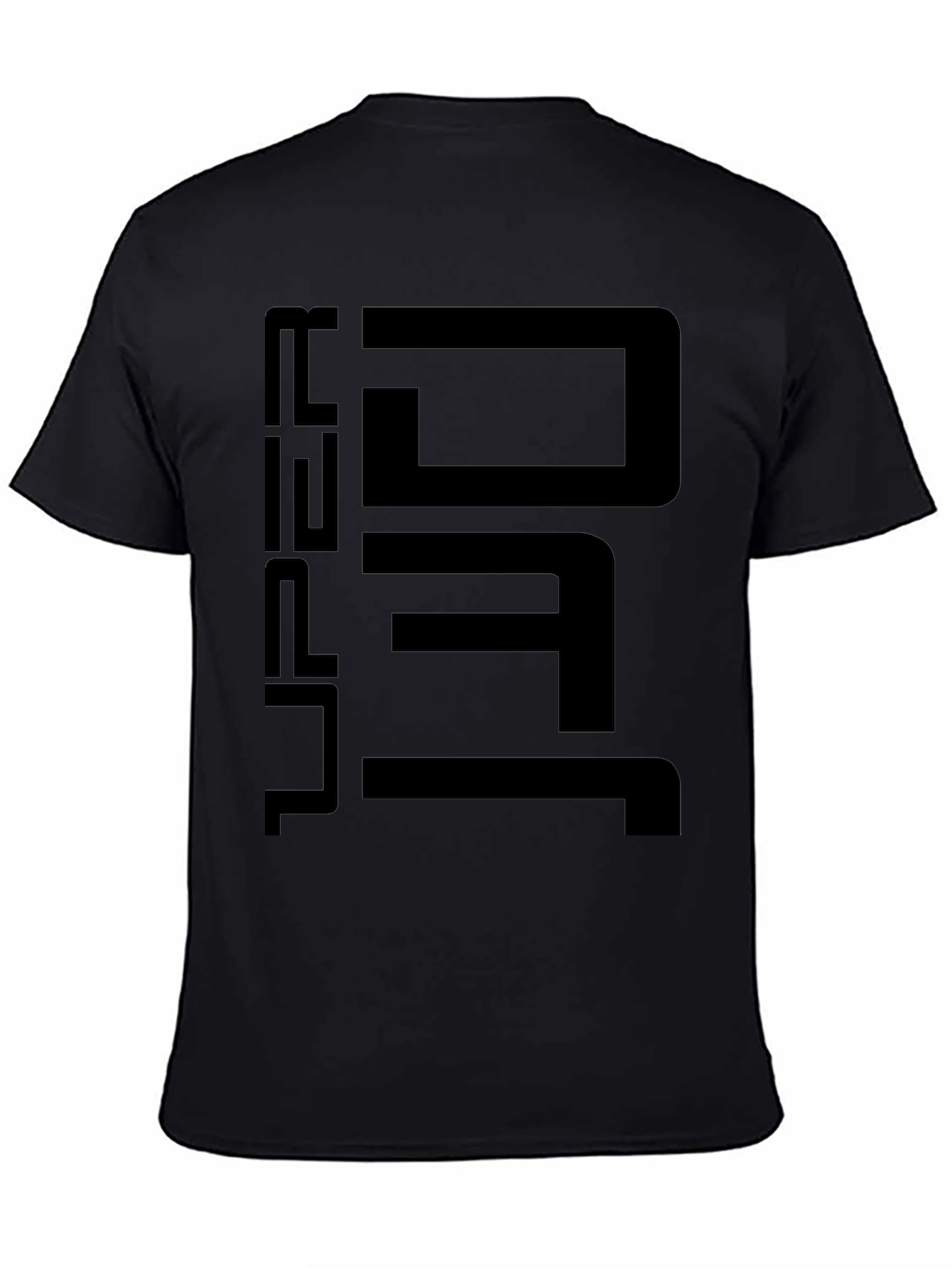 Super DJ Black Graphic Tee - Modern Design