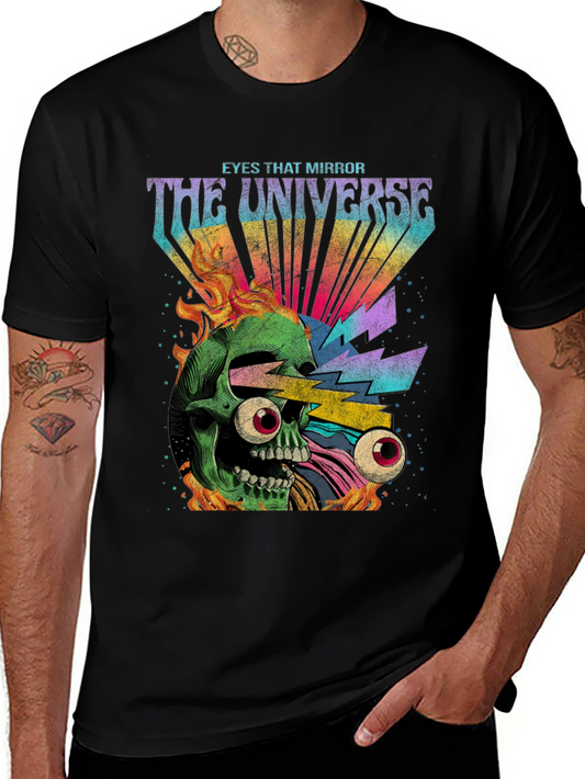 Eyes That Mirror the Universe Graphic Tee
