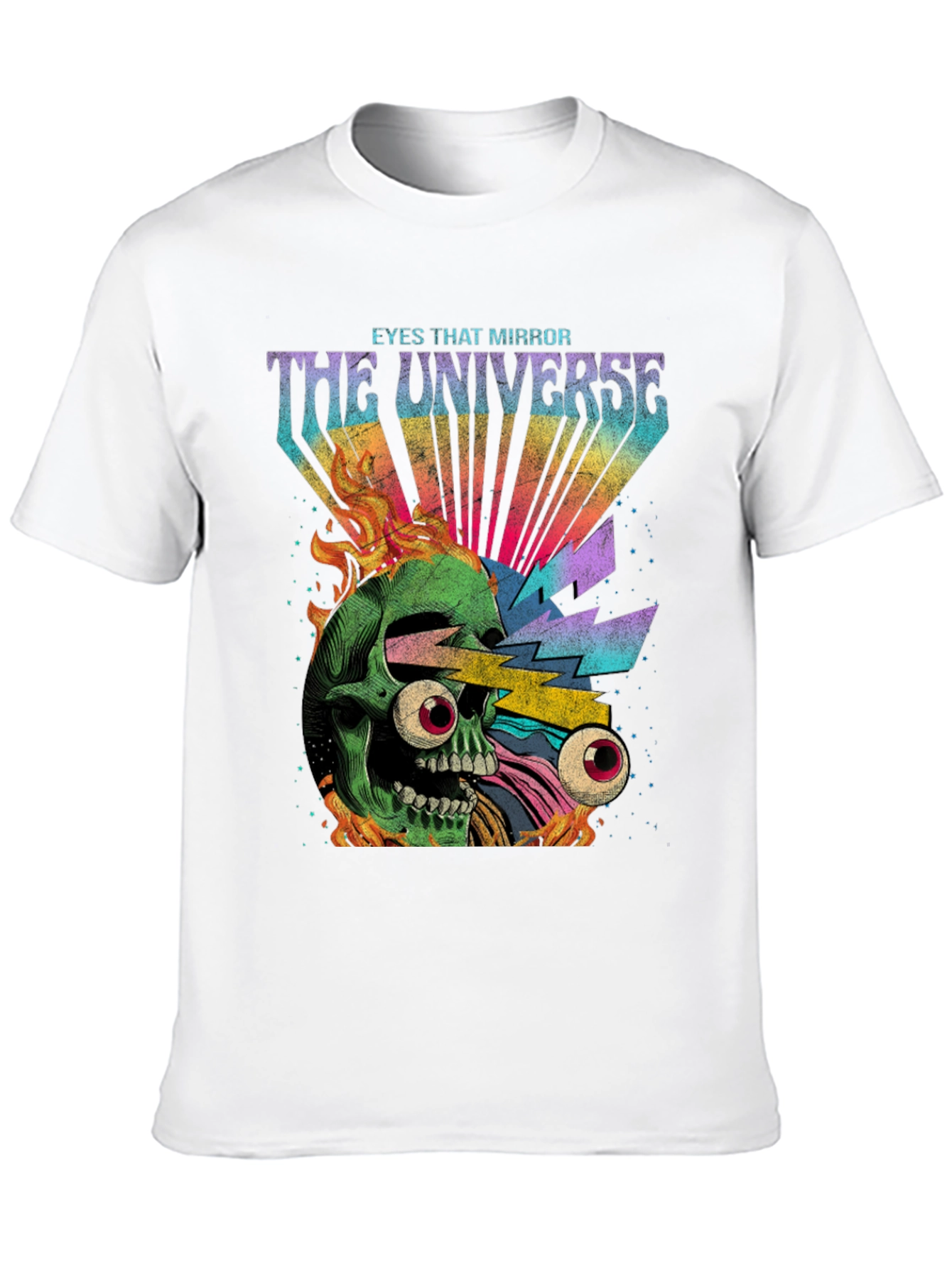 Eyes That Mirror the Universe Graphic Tee