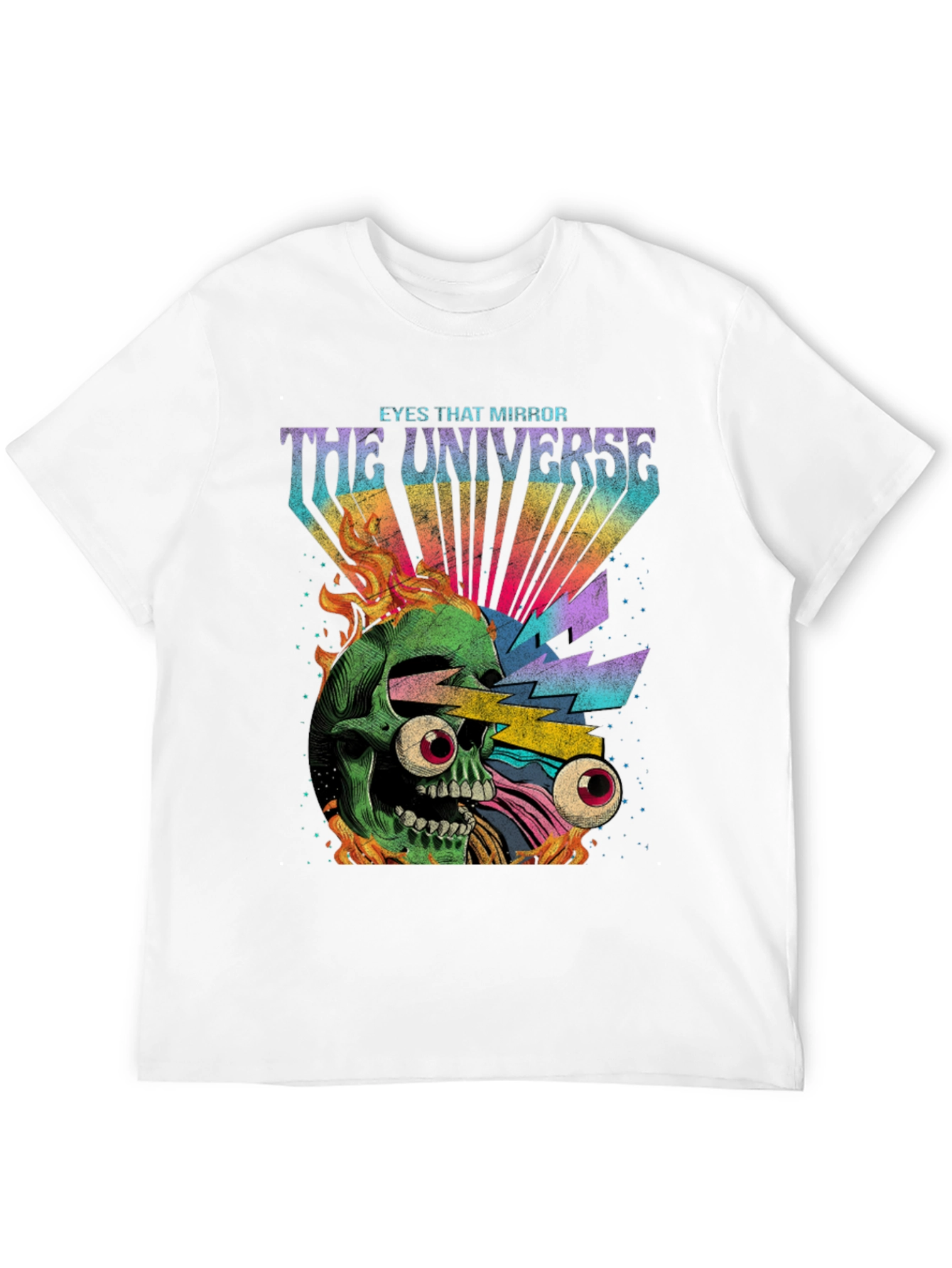 Eyes That Mirror the Universe Graphic Tee