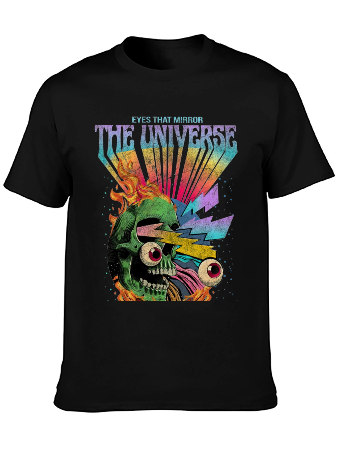 Eyes That Mirror the Universe Graphic Tee