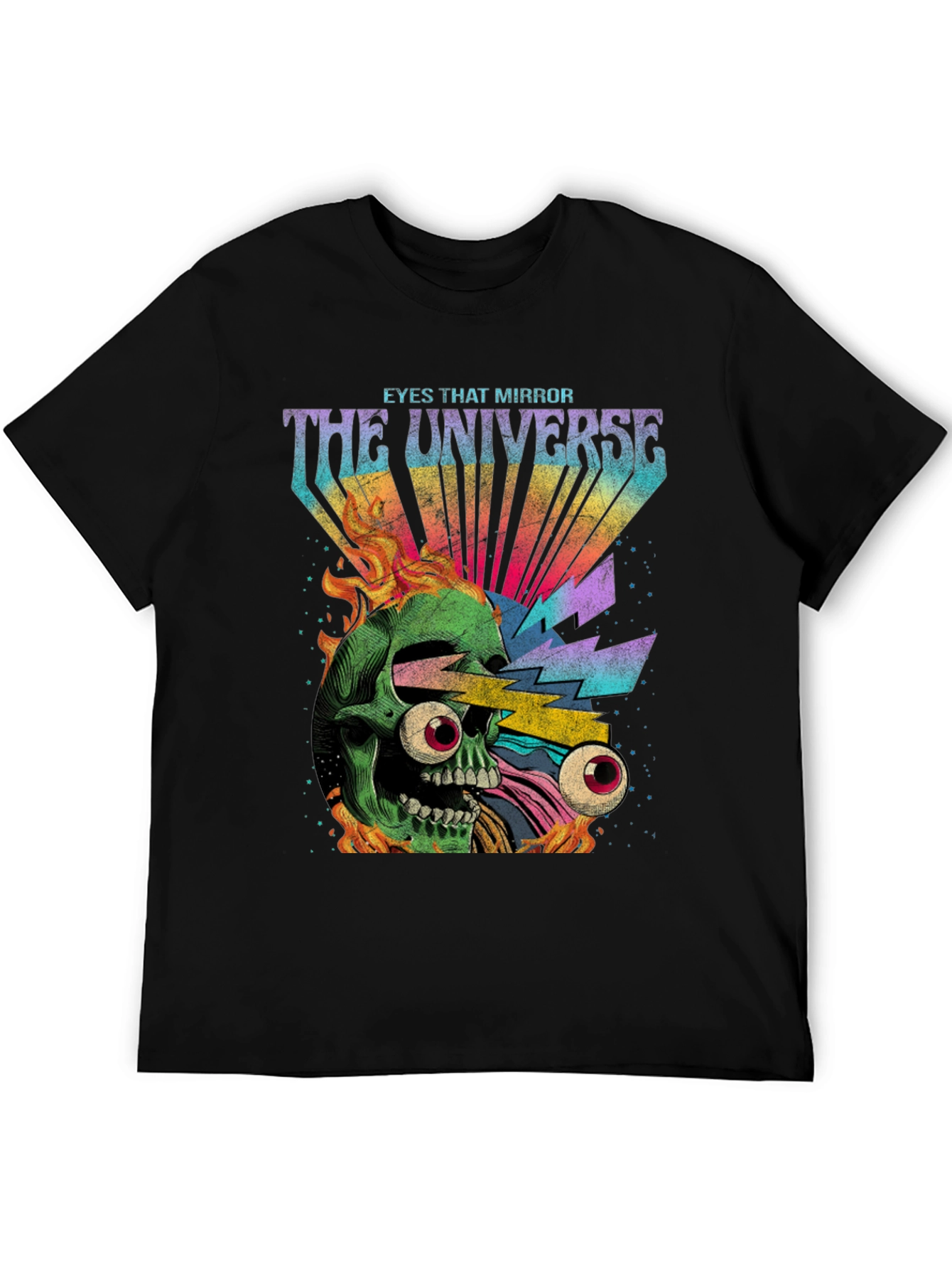 Eyes That Mirror the Universe Graphic Tee