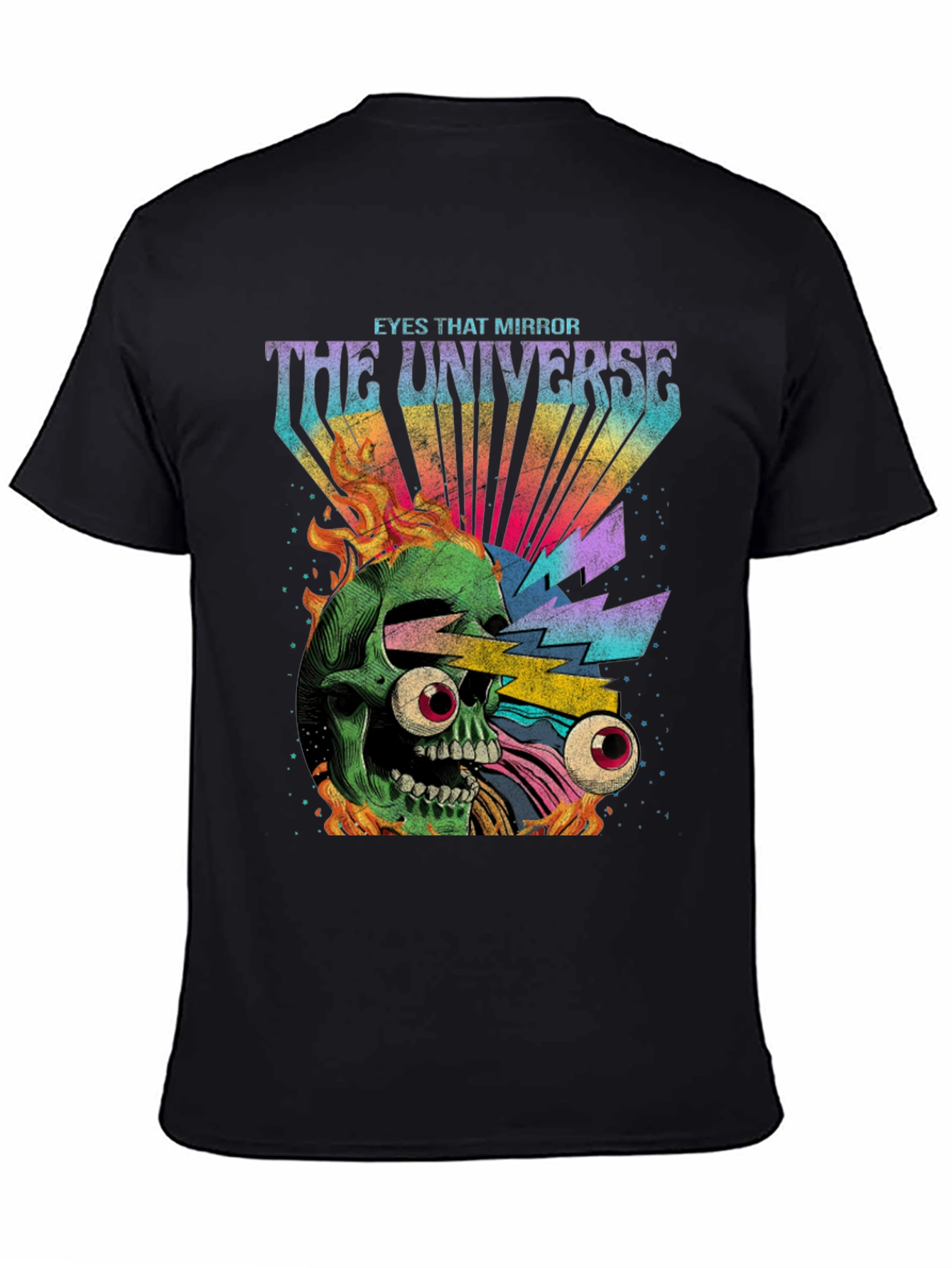 Eyes That Mirror the Universe Graphic Tee