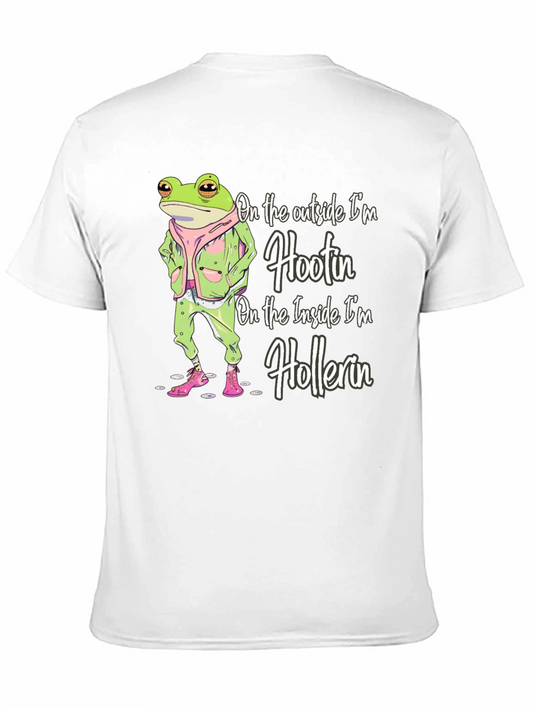 Hootin Hollerin Frog Graphic T-Shirt