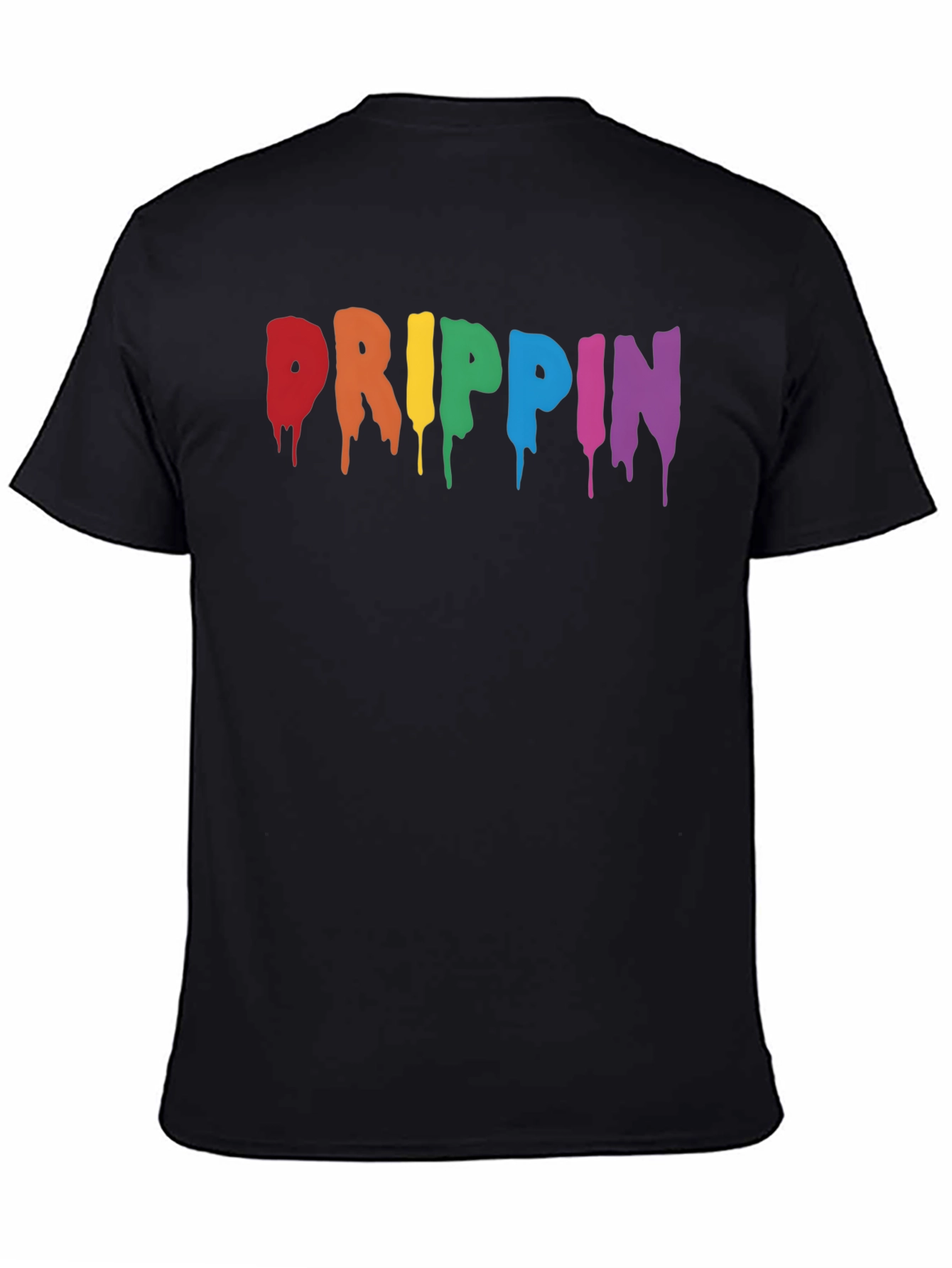 Drippin Rainbow Graphic T-Shirt