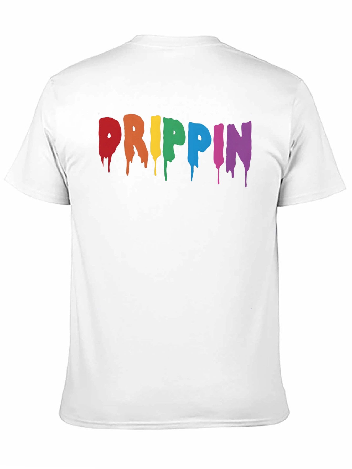 Drippin Rainbow Graphic T-Shirt