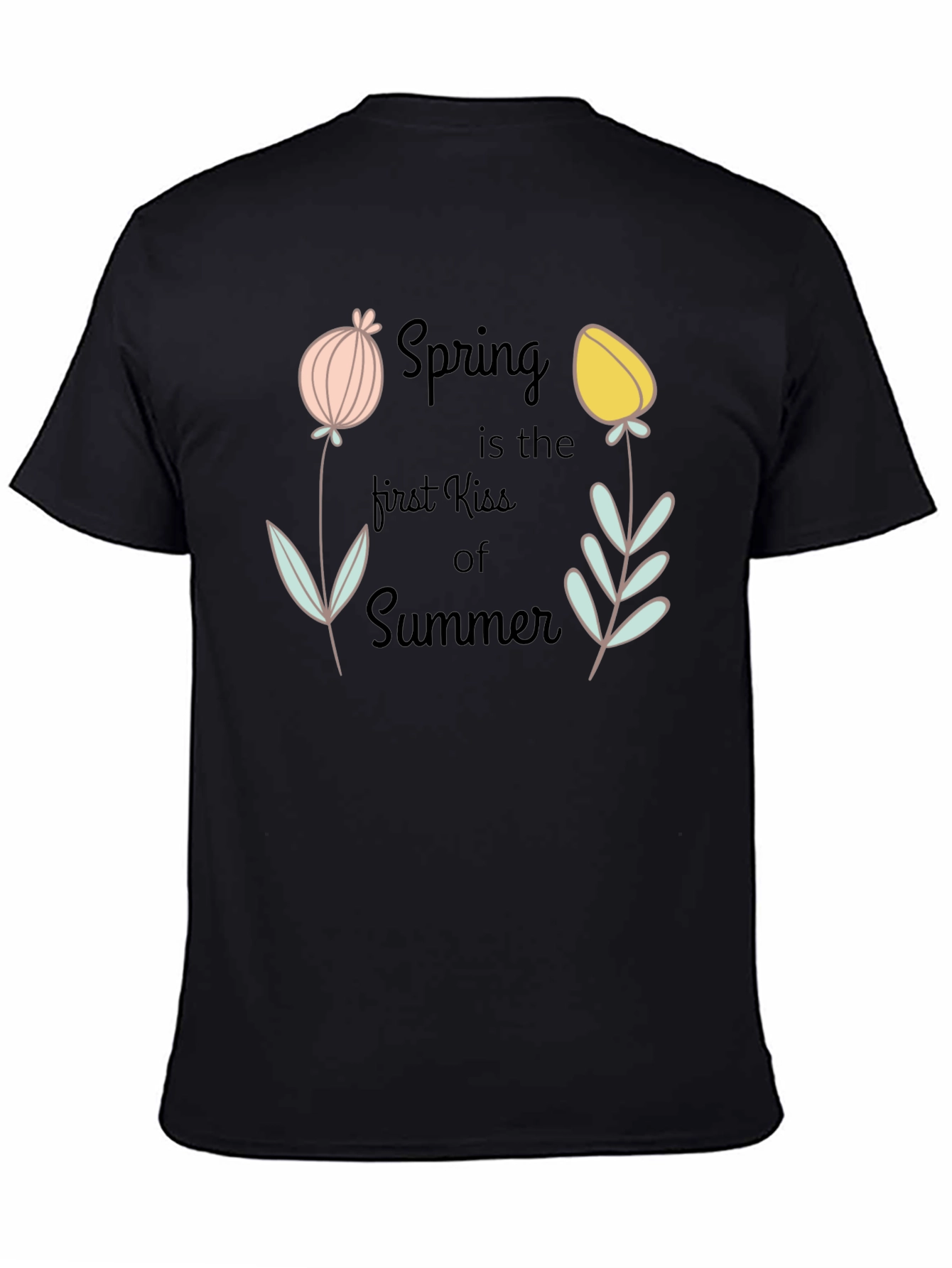 Spring Kiss Summer Graphic T-Shirt