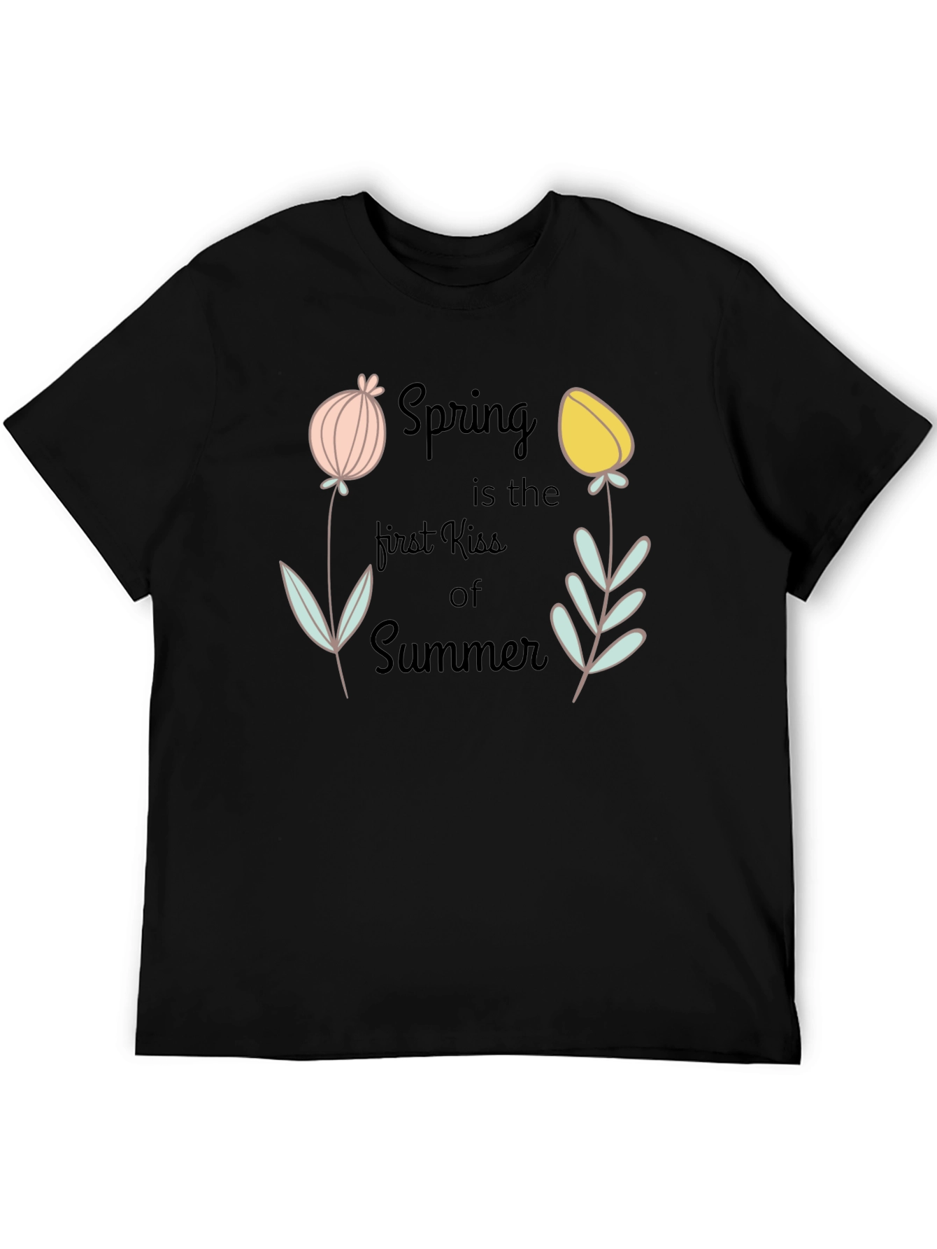 Spring Kiss Summer Graphic T-Shirt