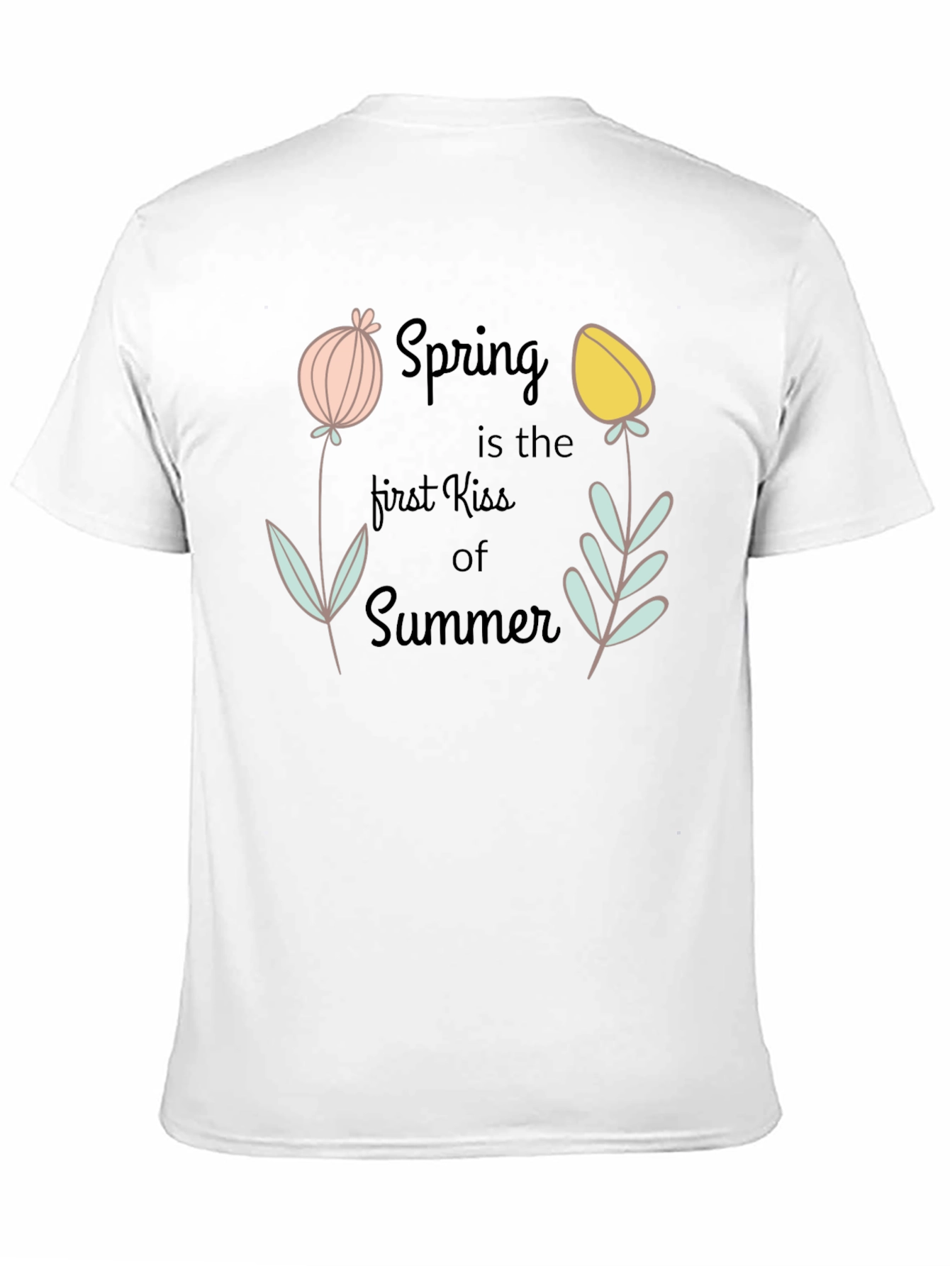 Spring Kiss Summer Graphic T-Shirt