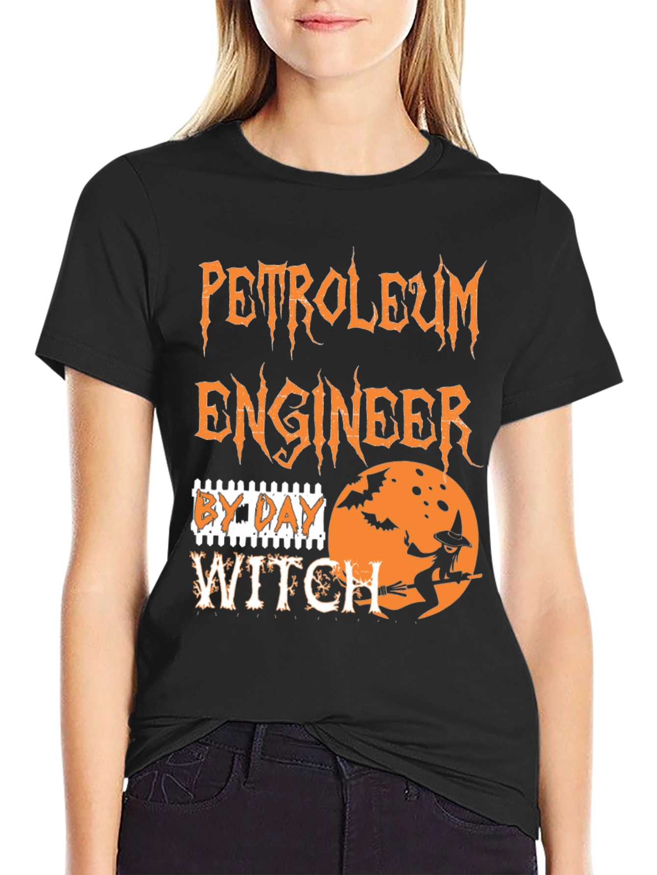 Petroleum Engineer By Day Witch T-Shirt