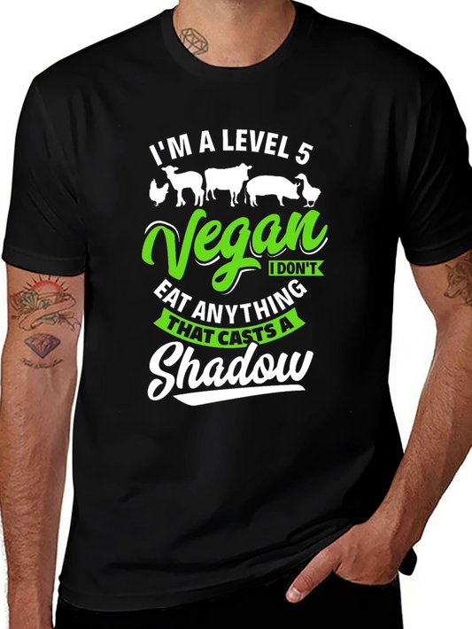 Level 5 Vegan Graphic Tee - Shadow Caster