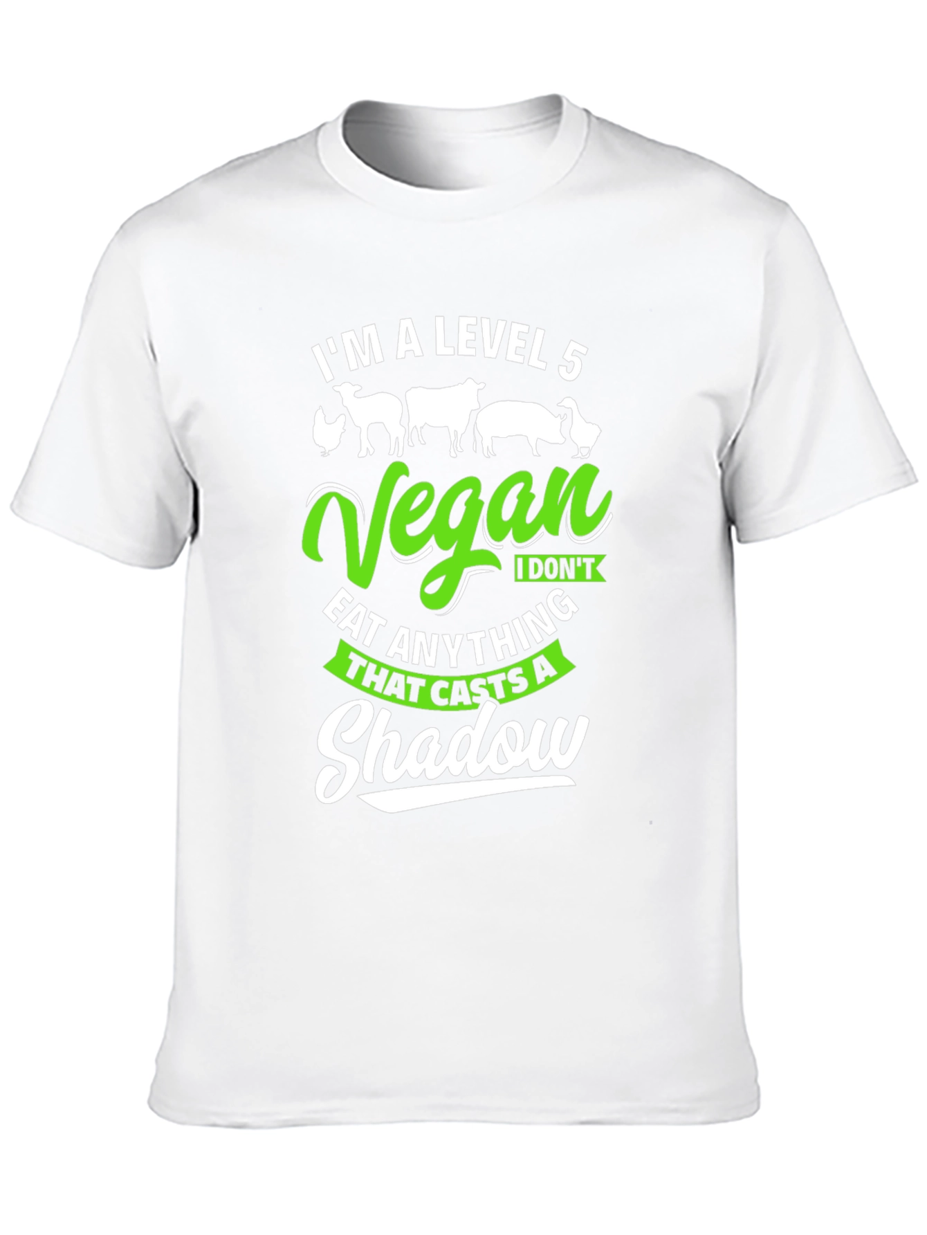 Level 5 Vegan Graphic Tee - Shadow Caster
