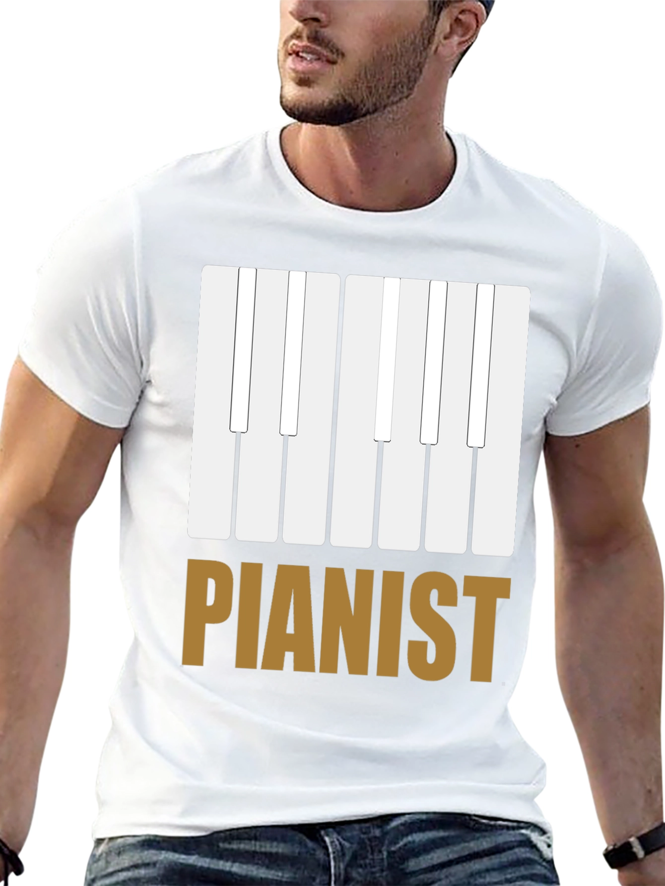 Pianist T-Shirt - Music Lover Tee