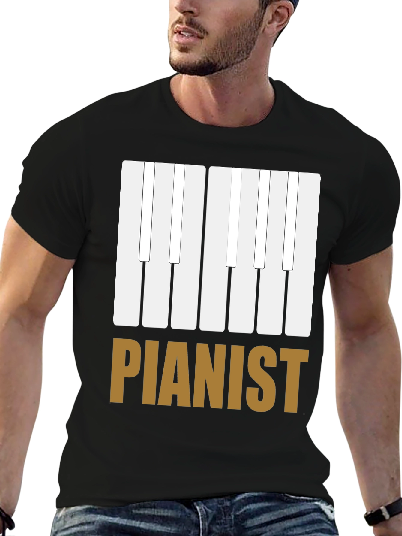 Pianist T-Shirt - Music Lover Tee