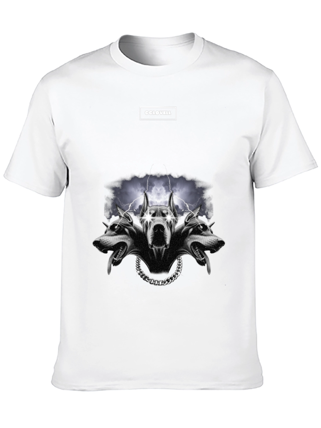 Three-Headed Dog Graphic Tee