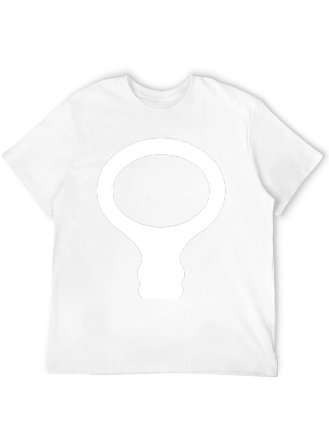 Modern Lamp Graphic T-Shirt - Black