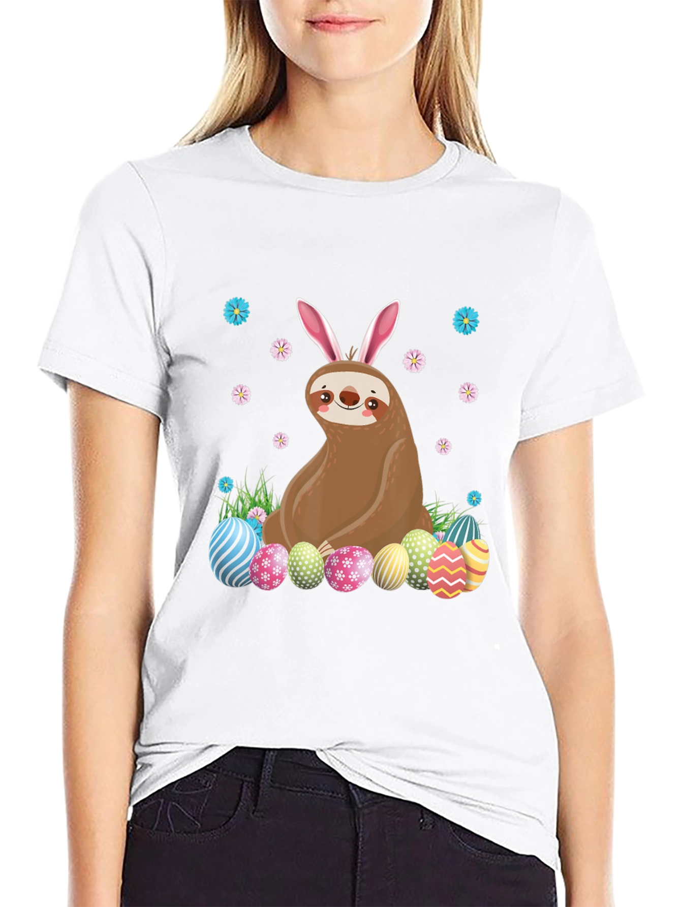 Easter Sloth Bunny T-Shirt