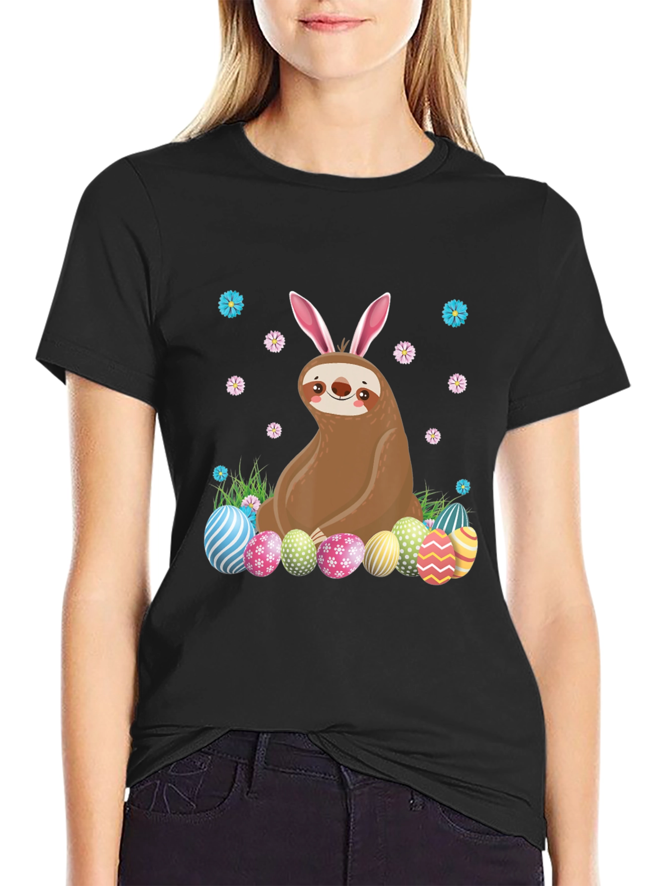Easter Sloth Bunny T-Shirt