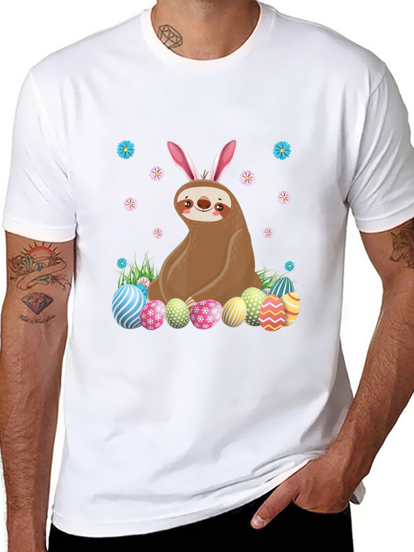 Easter Sloth Bunny T-Shirt