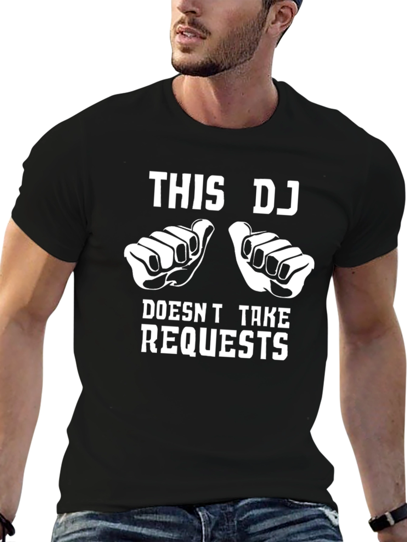 Funny DJ T-Shirt - This DJ Doesnt Take Requests