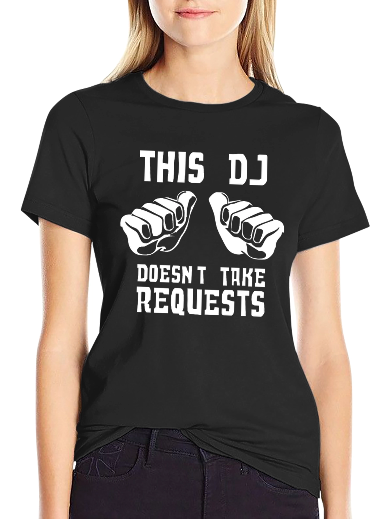 Funny DJ T-Shirt - This DJ Doesnt Take Requests