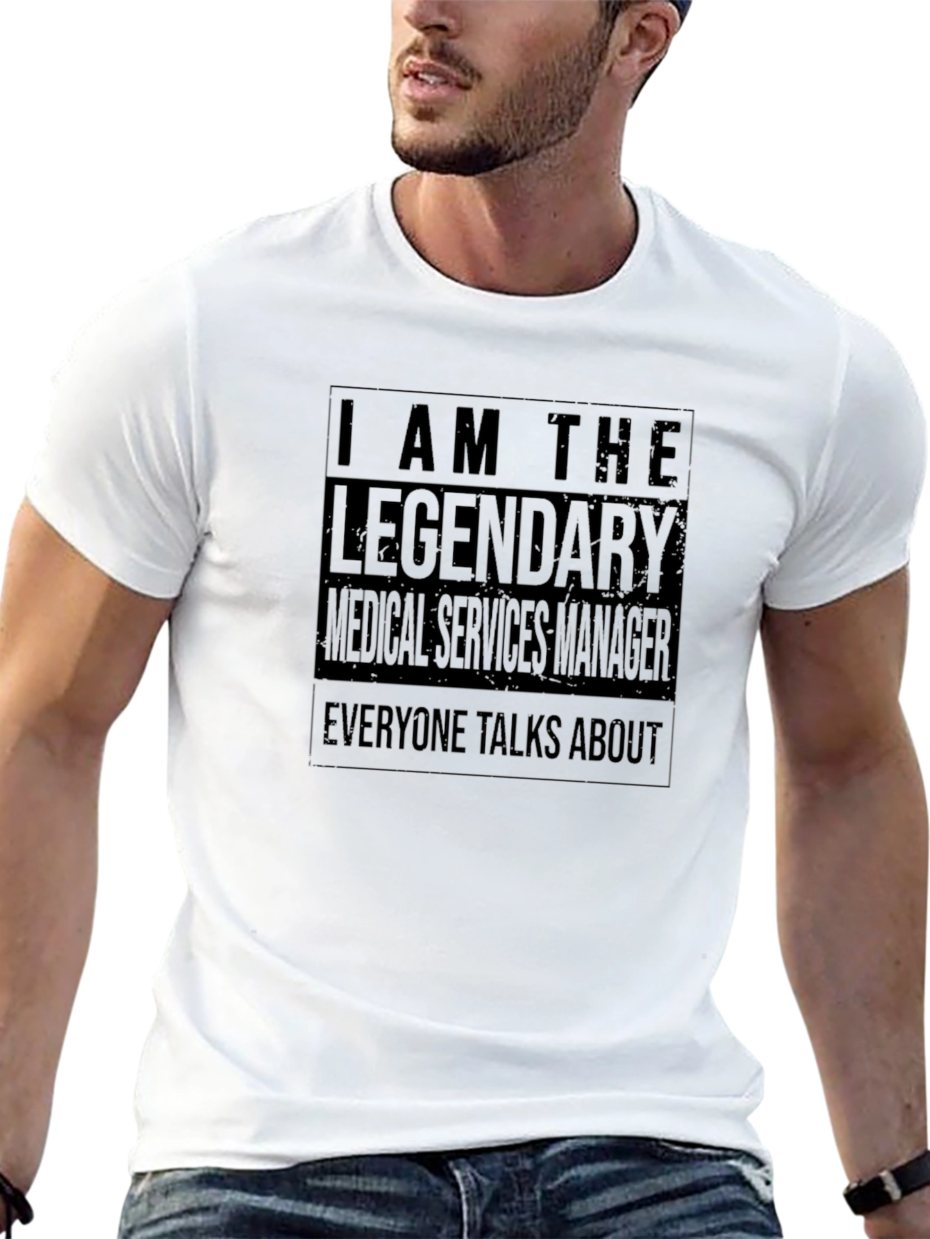Legendary Medical Services Manager Graphic T-Shirt