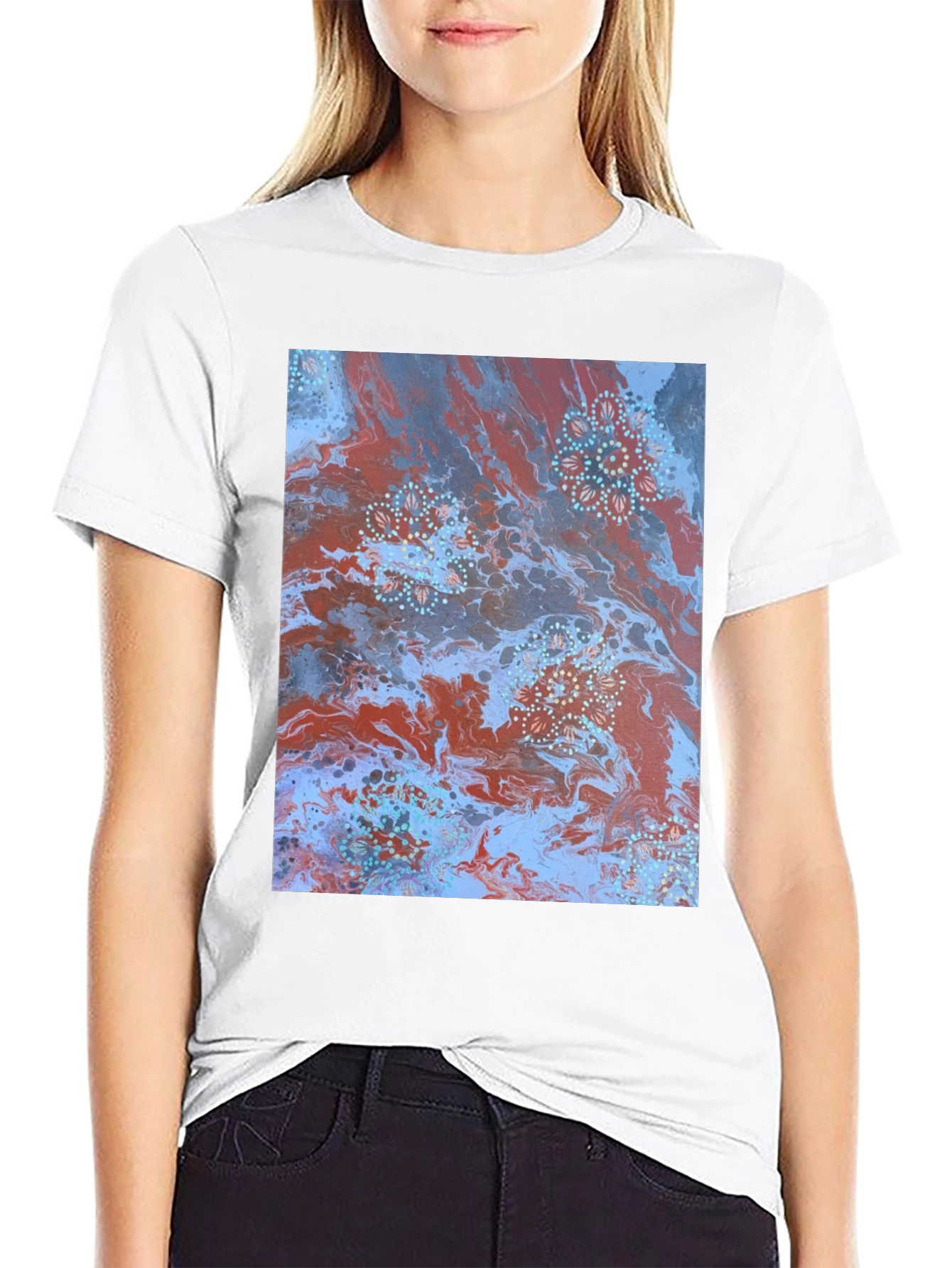 Abstract Art T-Shirt - Unique Graphic Tee