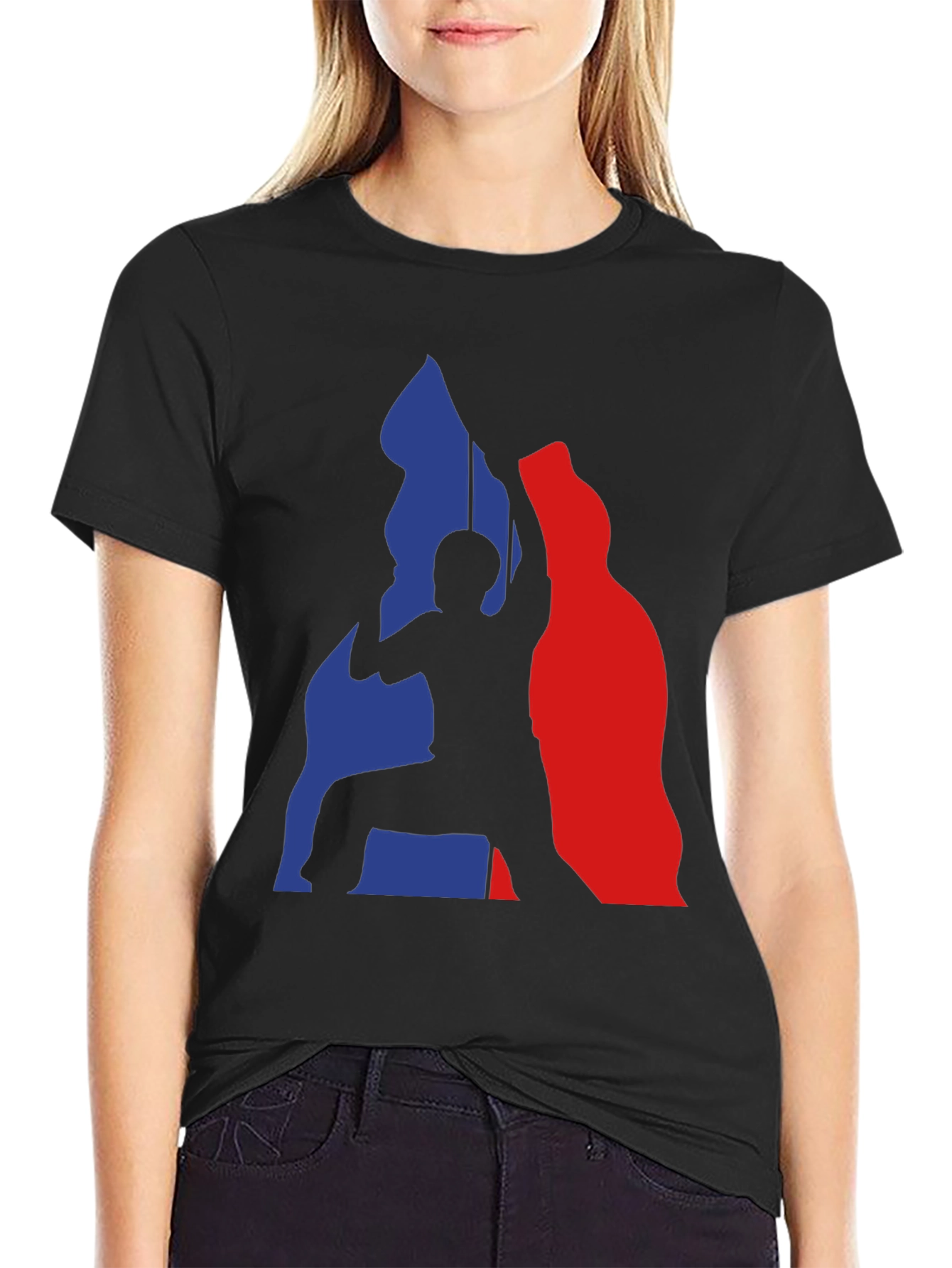 Rock Climbing Silhouette Graphic Tee