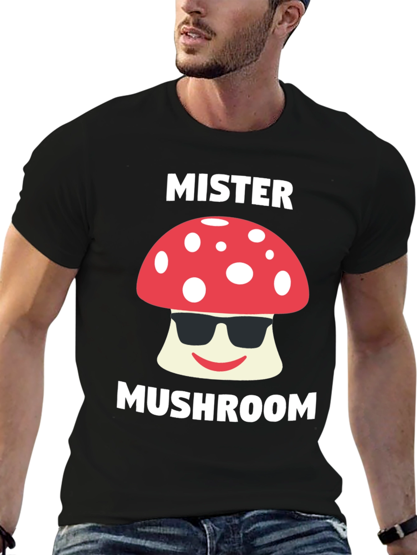 Mister Mushroom Graphic T-Shirt
