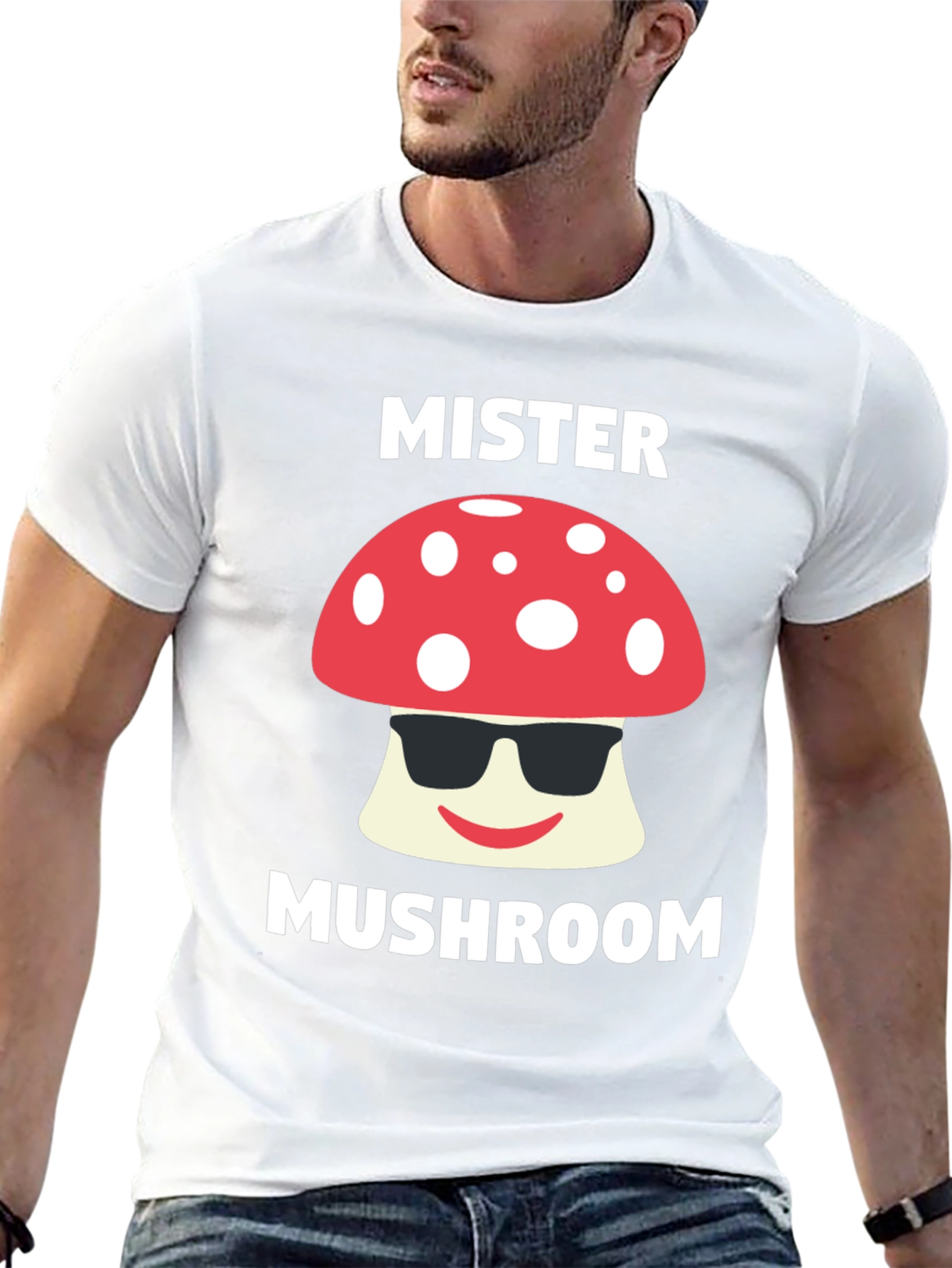 Mister Mushroom Graphic T-Shirt