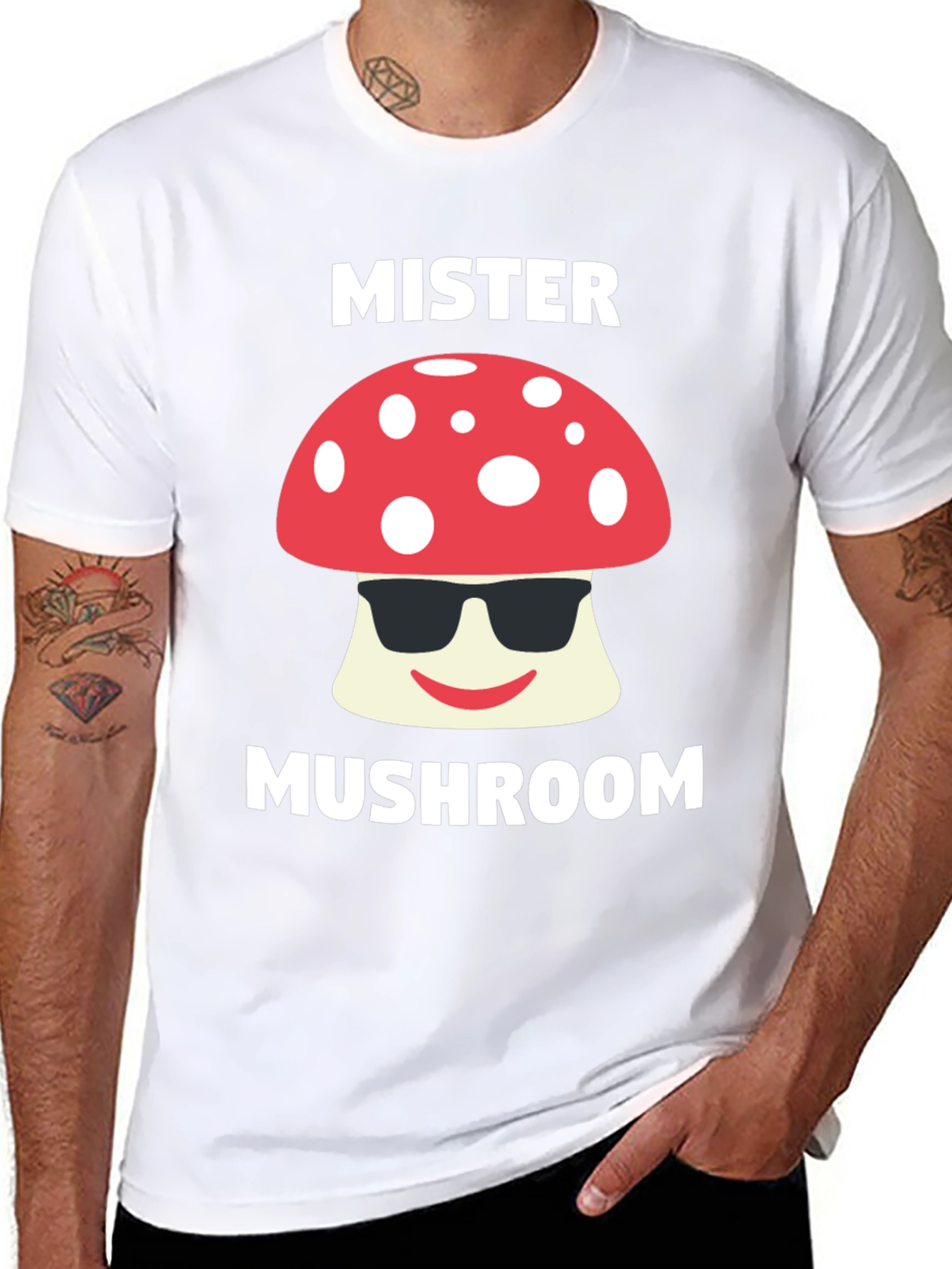 Mister Mushroom Graphic T-Shirt