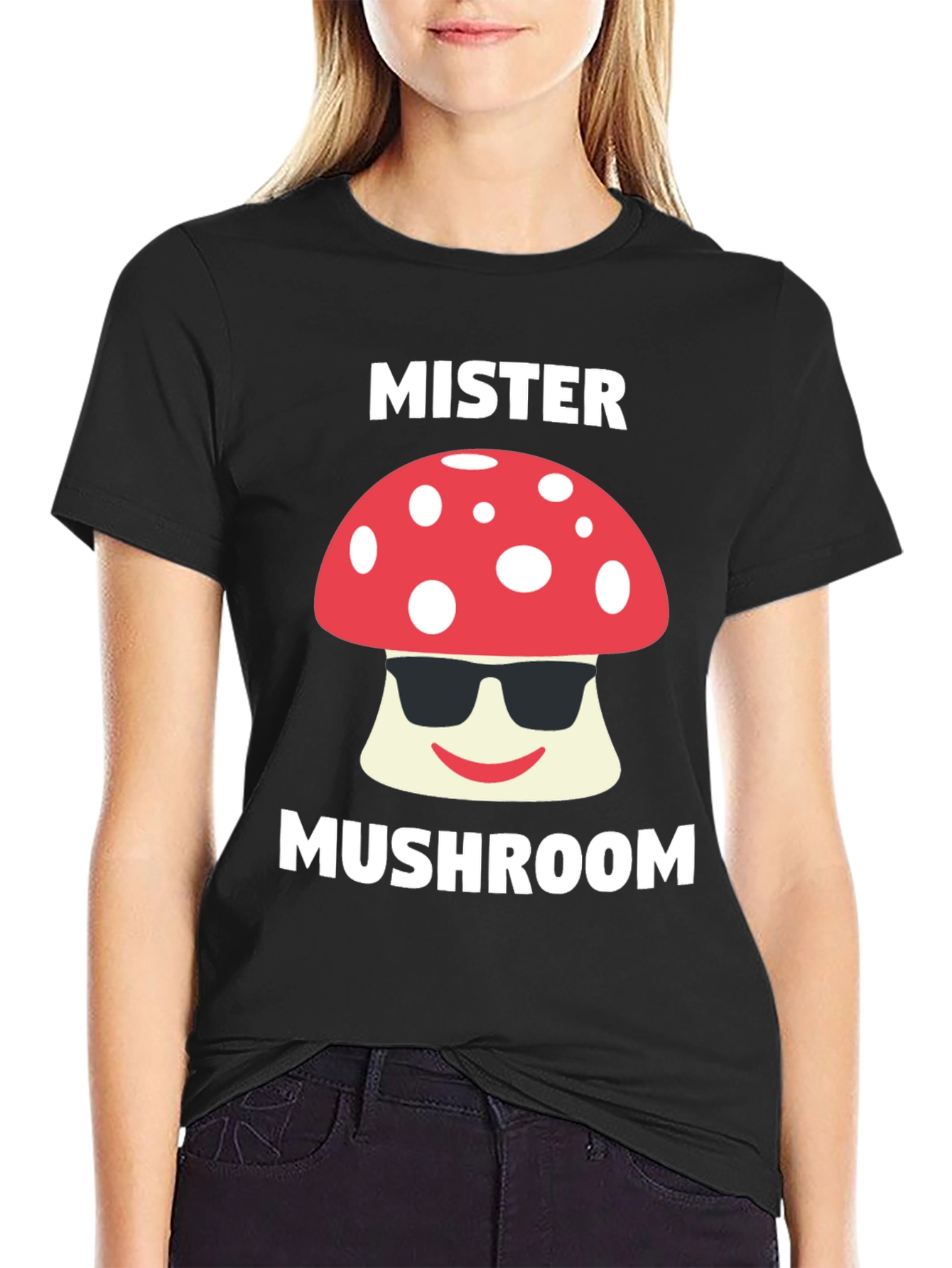 Mister Mushroom Graphic T-Shirt