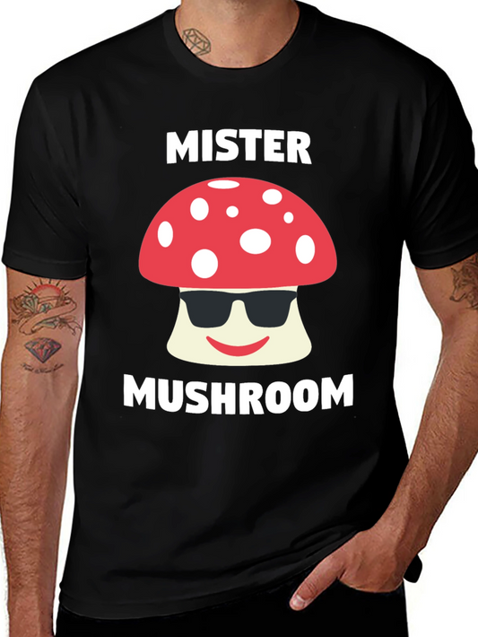Mister Mushroom Graphic T-Shirt
