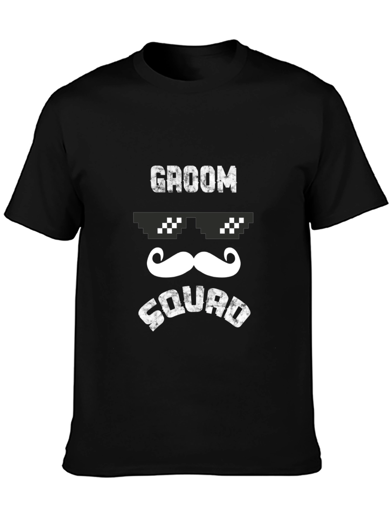 Groom Squad Graphic Tee - Black Wedding Party Shirt