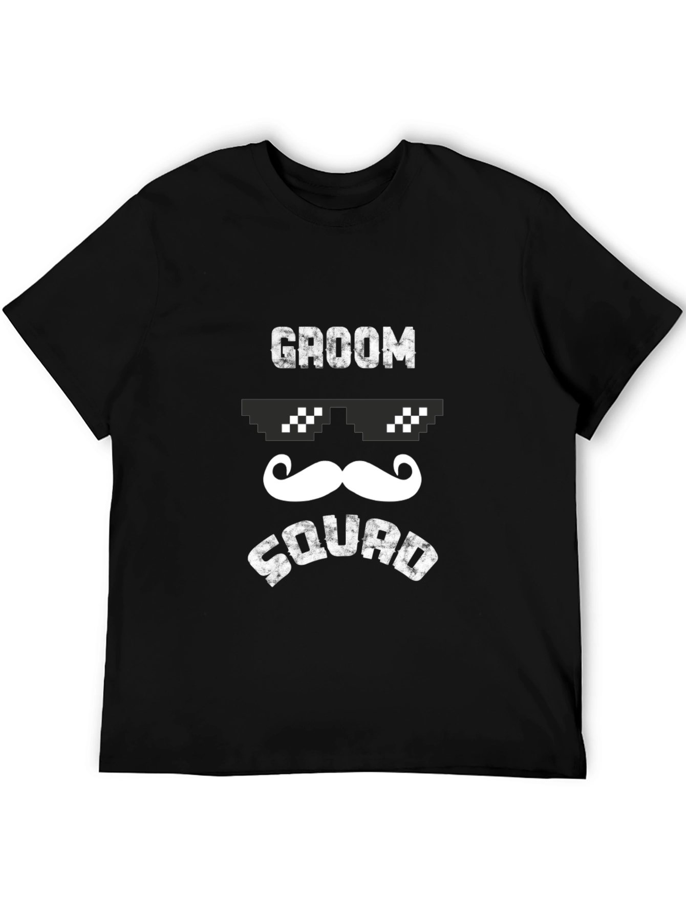 Groom Squad Graphic Tee - Black Wedding Party Shirt