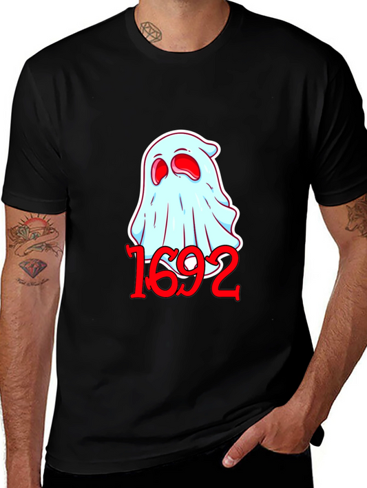 Ghost & 1692 Halloween T-Shirt