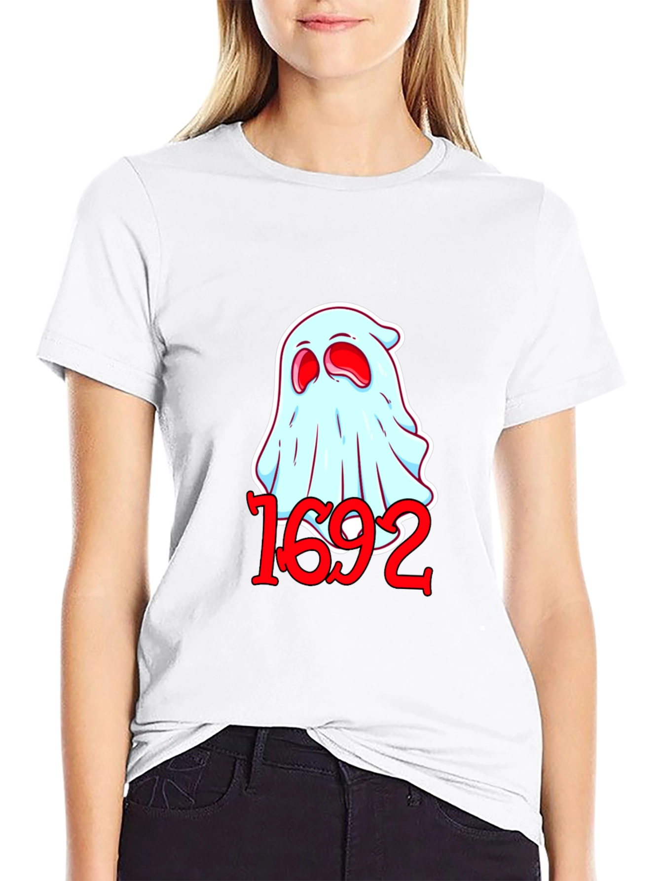 Ghost & 1692 Halloween T-Shirt