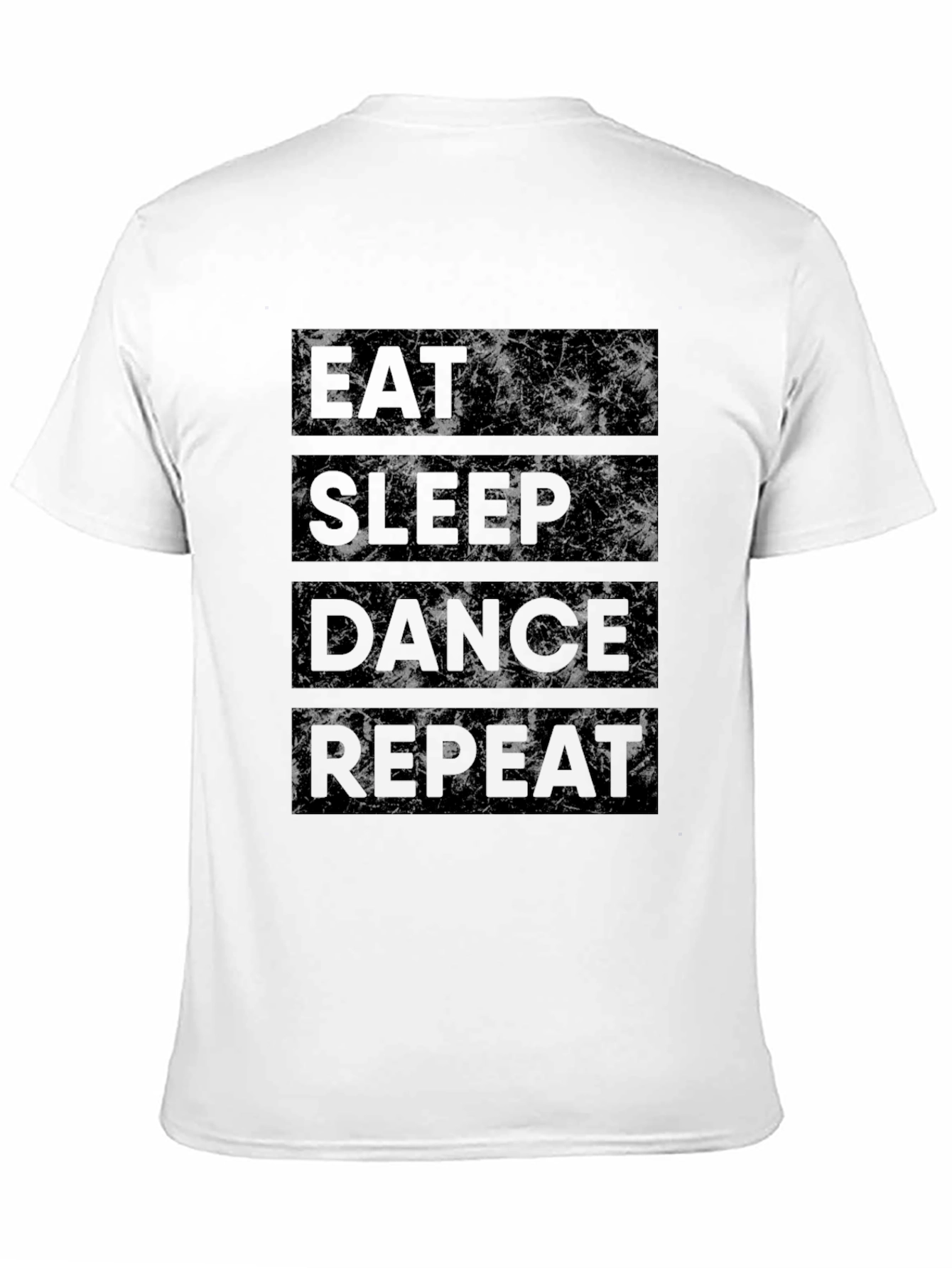 Eat Sleep Dance Repeat Black Graphic Tee
