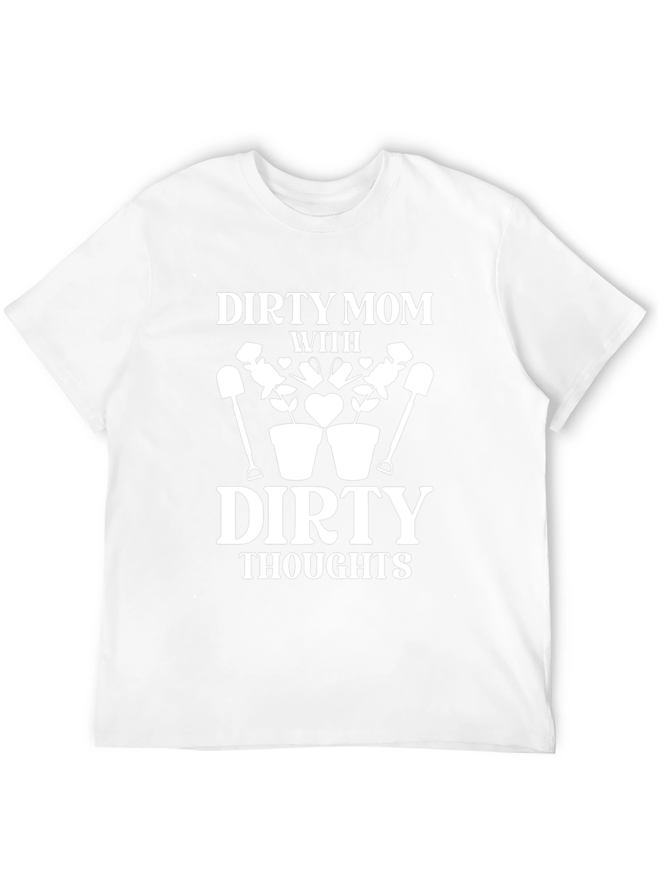 Dirty Mom Thoughts Graphic Novelty T-Shirt