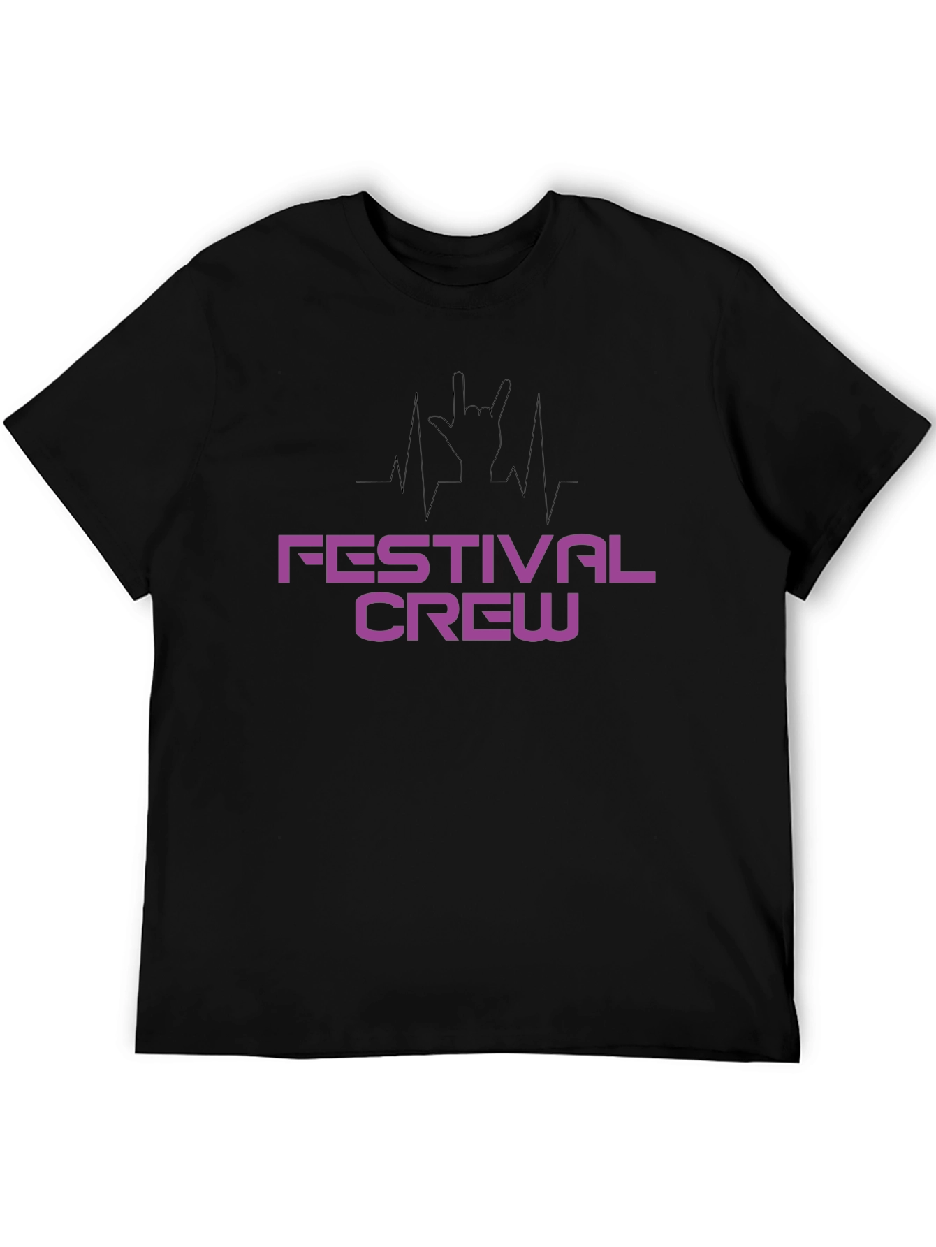 Festival Crew Black T-Shirt