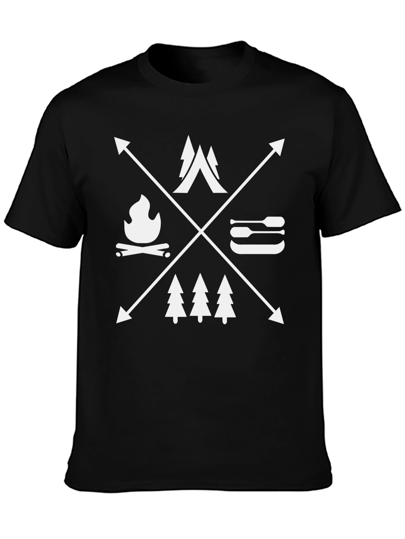Camping Adventure Graphic Tee - Explore Outdoors!